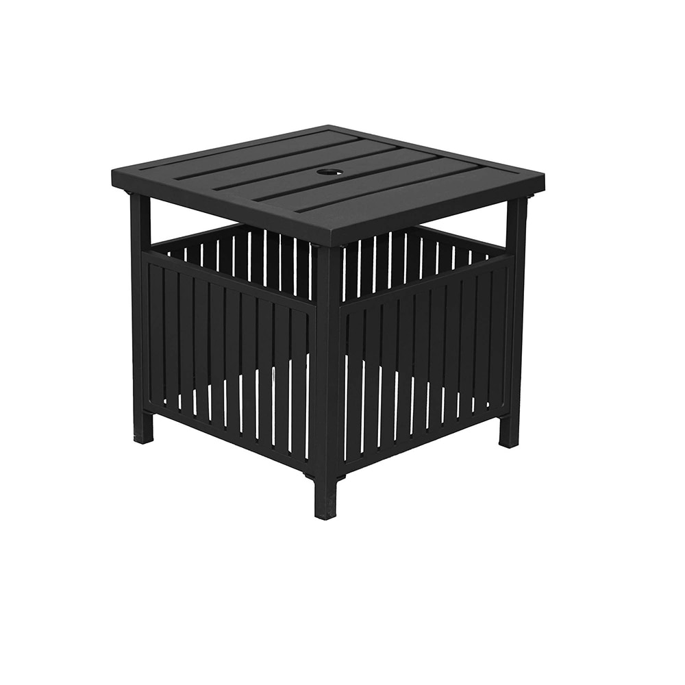 Umbrella stand deals side table lowes