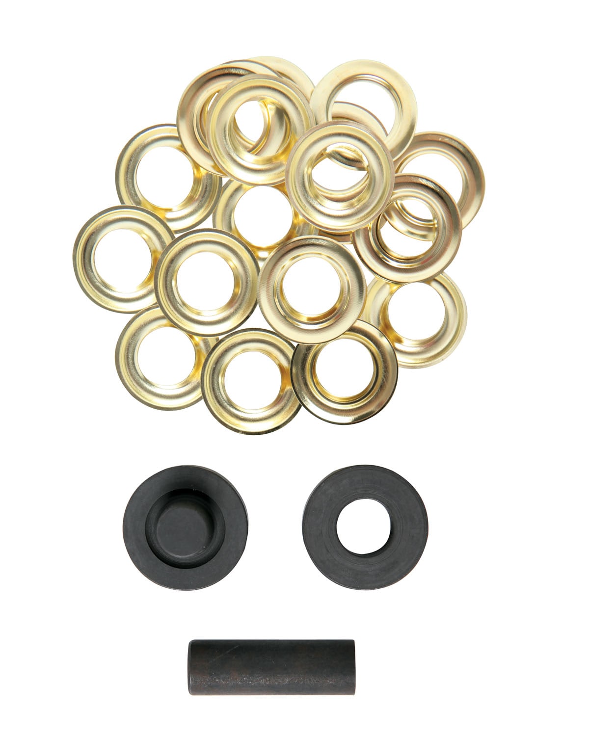 VHOIC 103pcs Hole Punch Metal Grommets for Tarps, Fabric, Tent Heavy Duty  Brass Grommet Kit Eyelet Grommets Grommet Tools 1/2 inch
