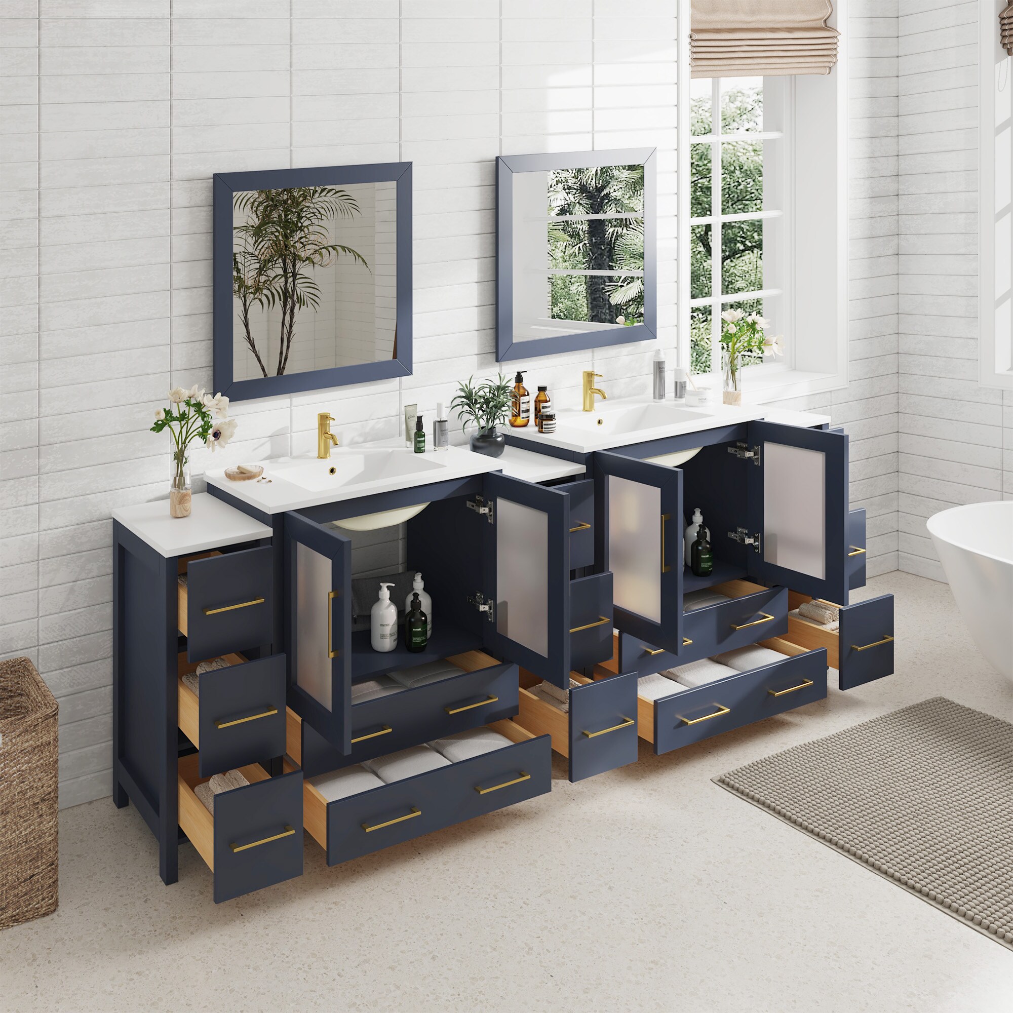 Vanity Art VA3030-96B Bath-Vanity-Combo - View #3