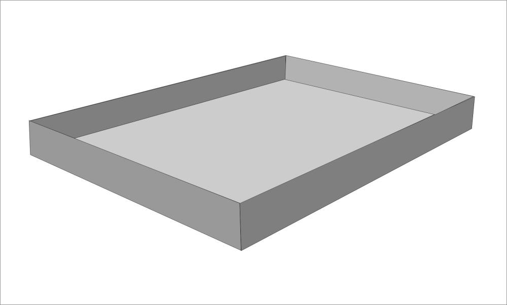 Element System 11101-00049 Pie para muebles cromo 50 cm 