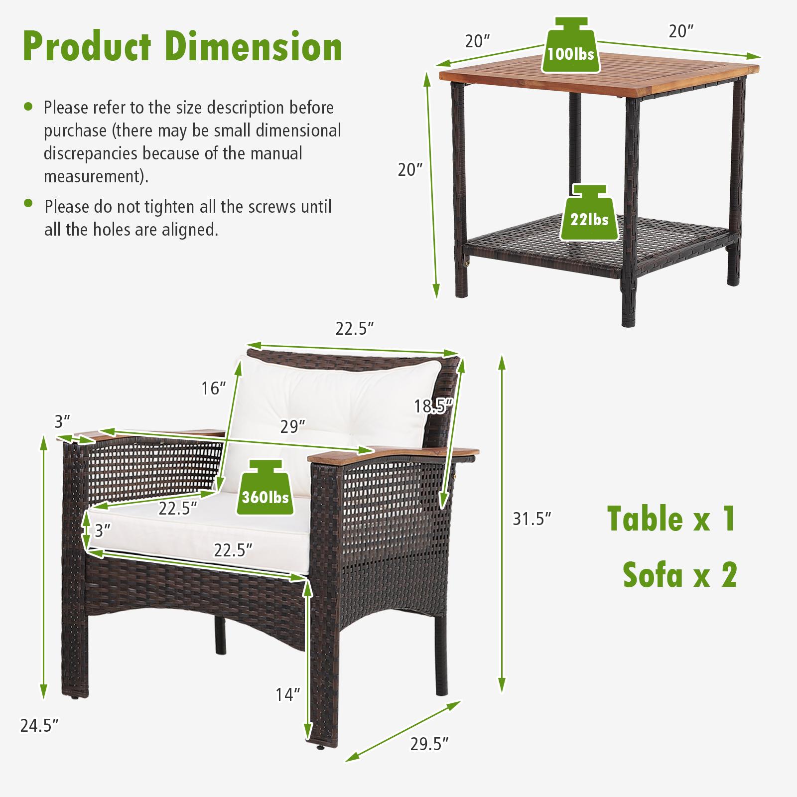 BABOOM BOM-W69536-CO Patio-Conversation-Sets - View #4