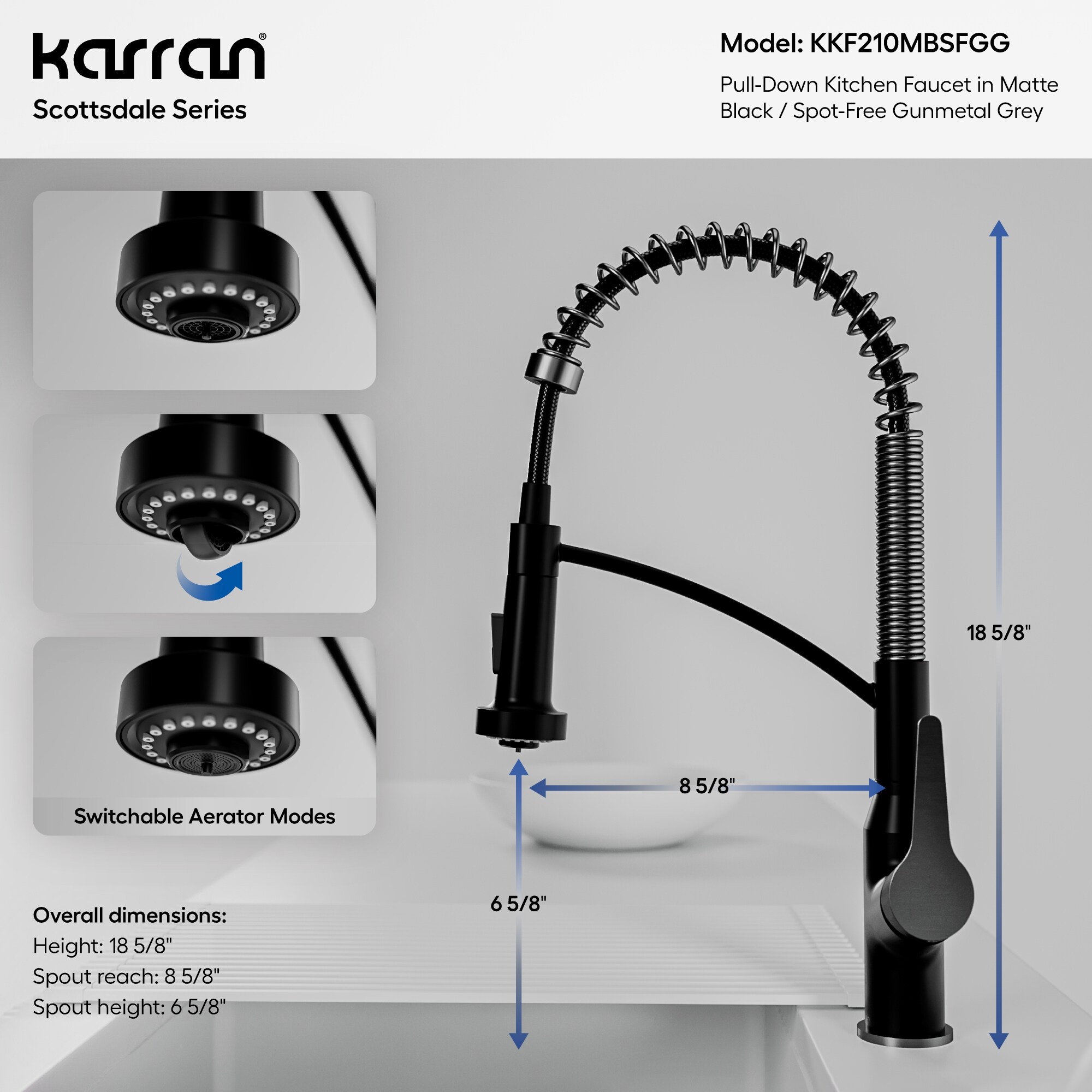 Karran KKF210MBSFGG Kitchen-Faucets - View #6