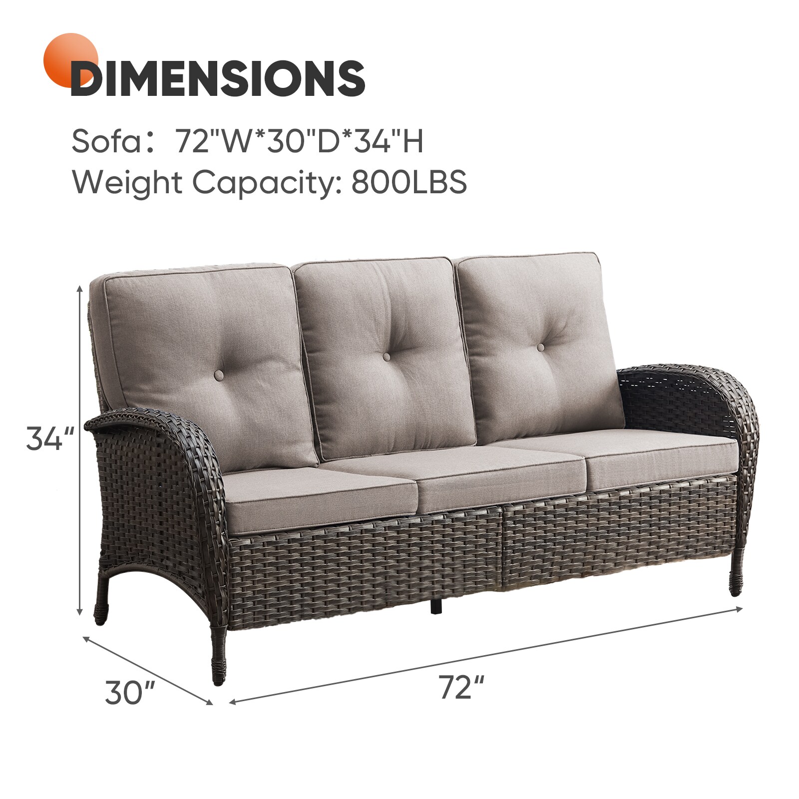  PA114-3 Patio-Sofas-Daybeds - View #8