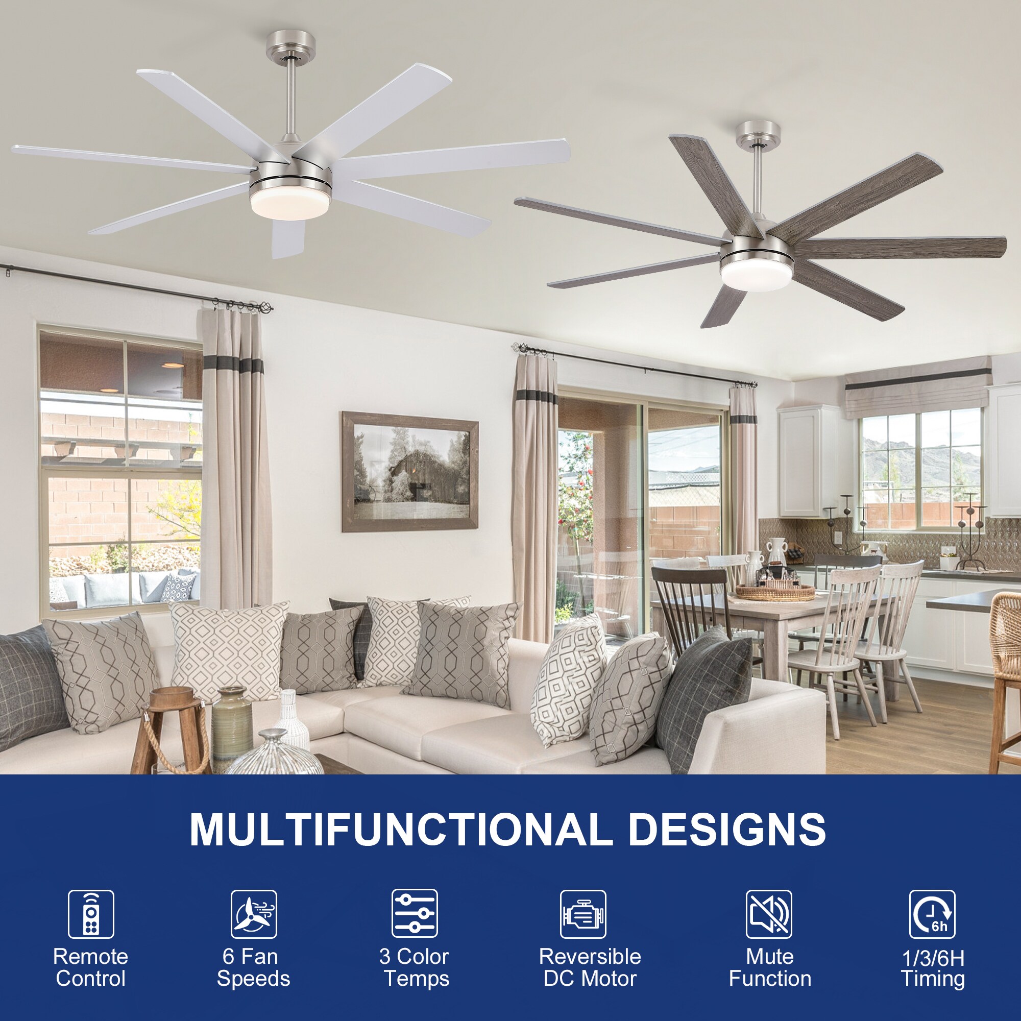 YUHAO LSDC1173SN62 Ceiling-Fans - View #7