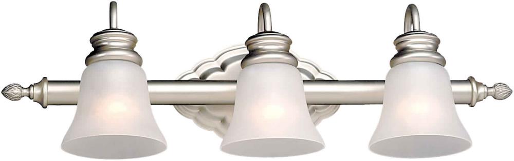  LW-FT510573 26-in 3-Light Brushed Nickel Transitional Vanity Light Bar