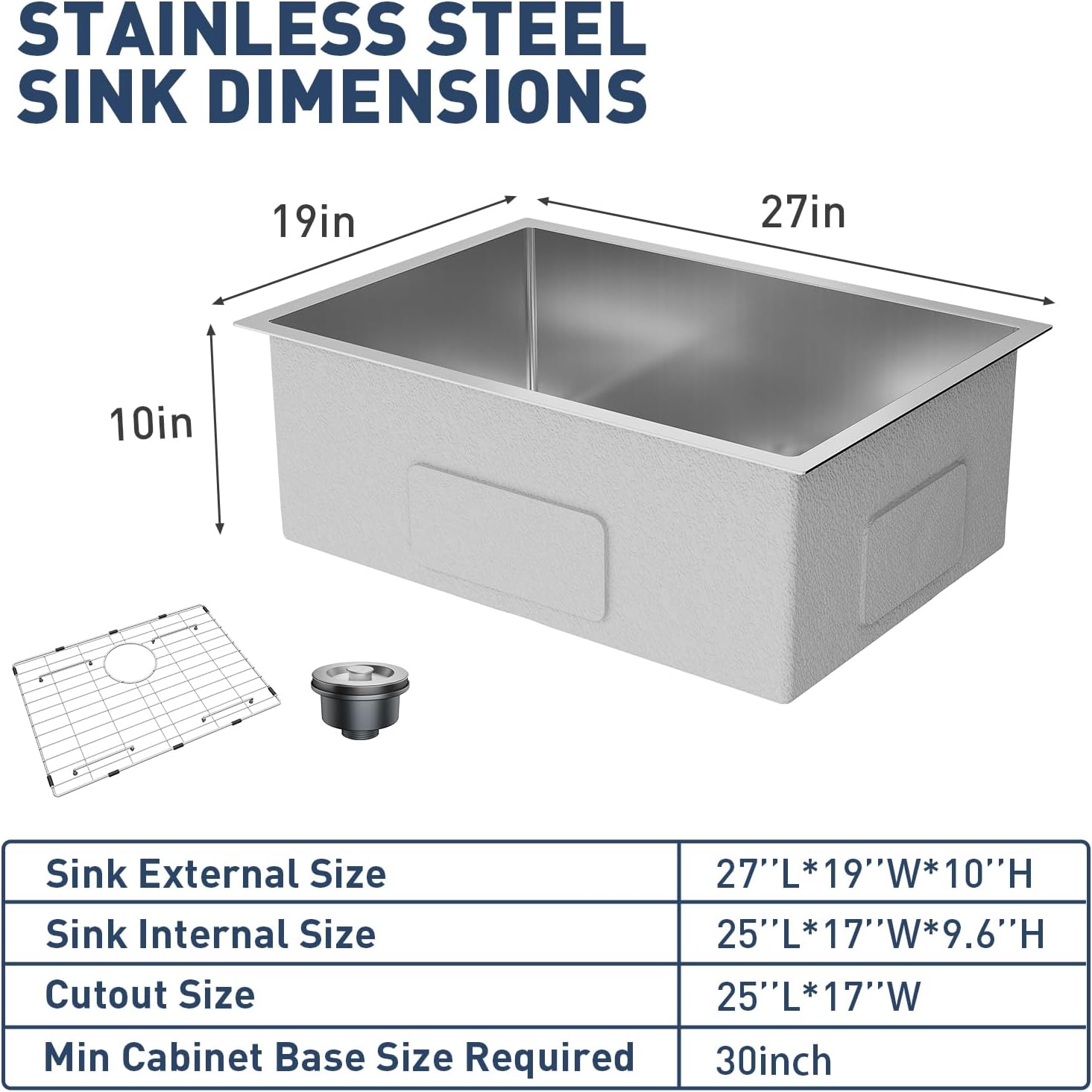 Garvee YYWPHO354VJW82 Kitchen-Sinks - View #4