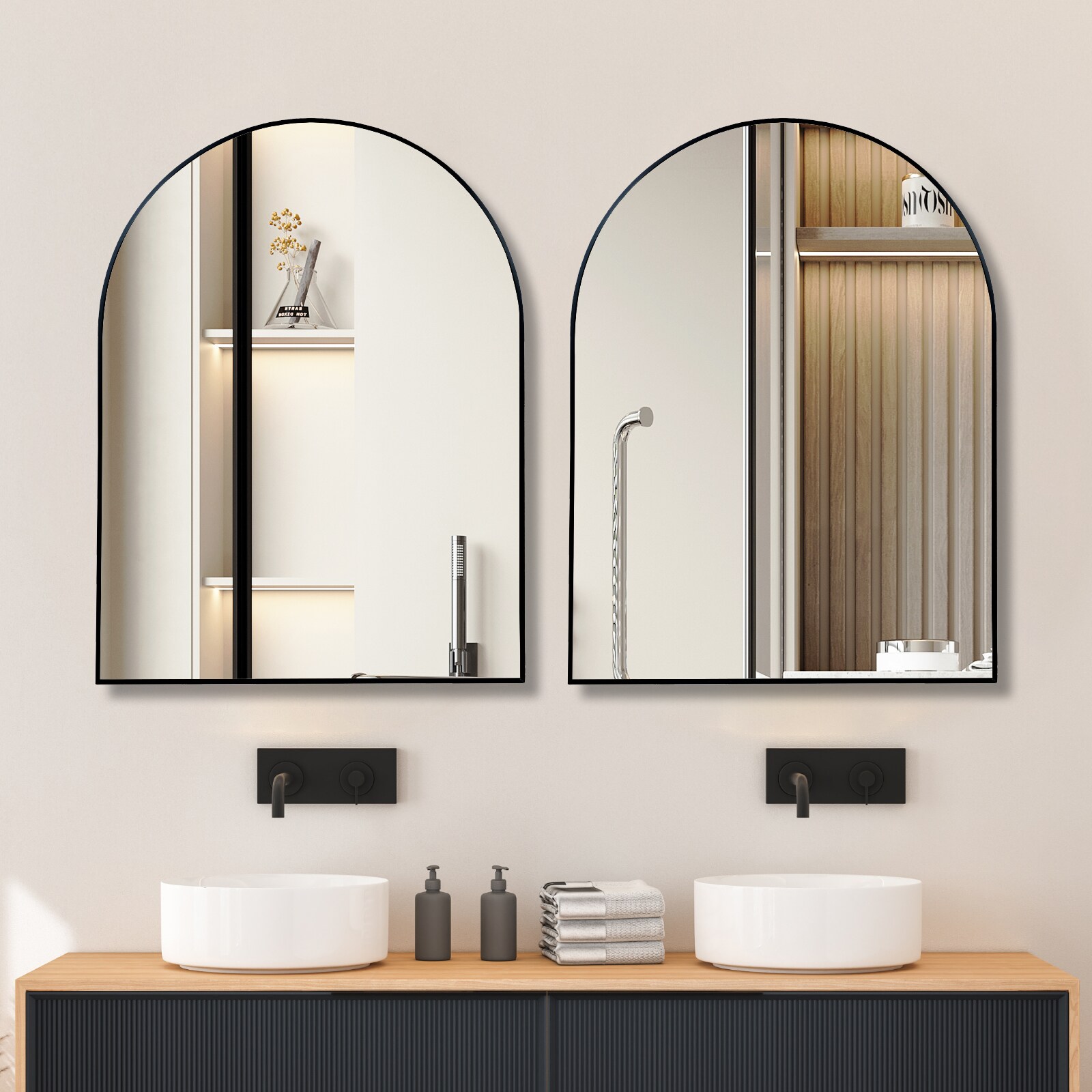 AAZJ ASB-P229129 Framed-Bath-Mirrors - View #3