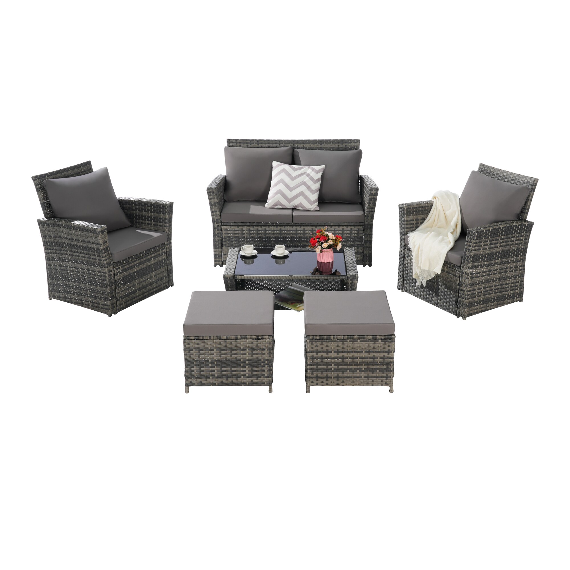 Gaierptone CRXZAF89GFY Patio-Conversation-Sets - View #6