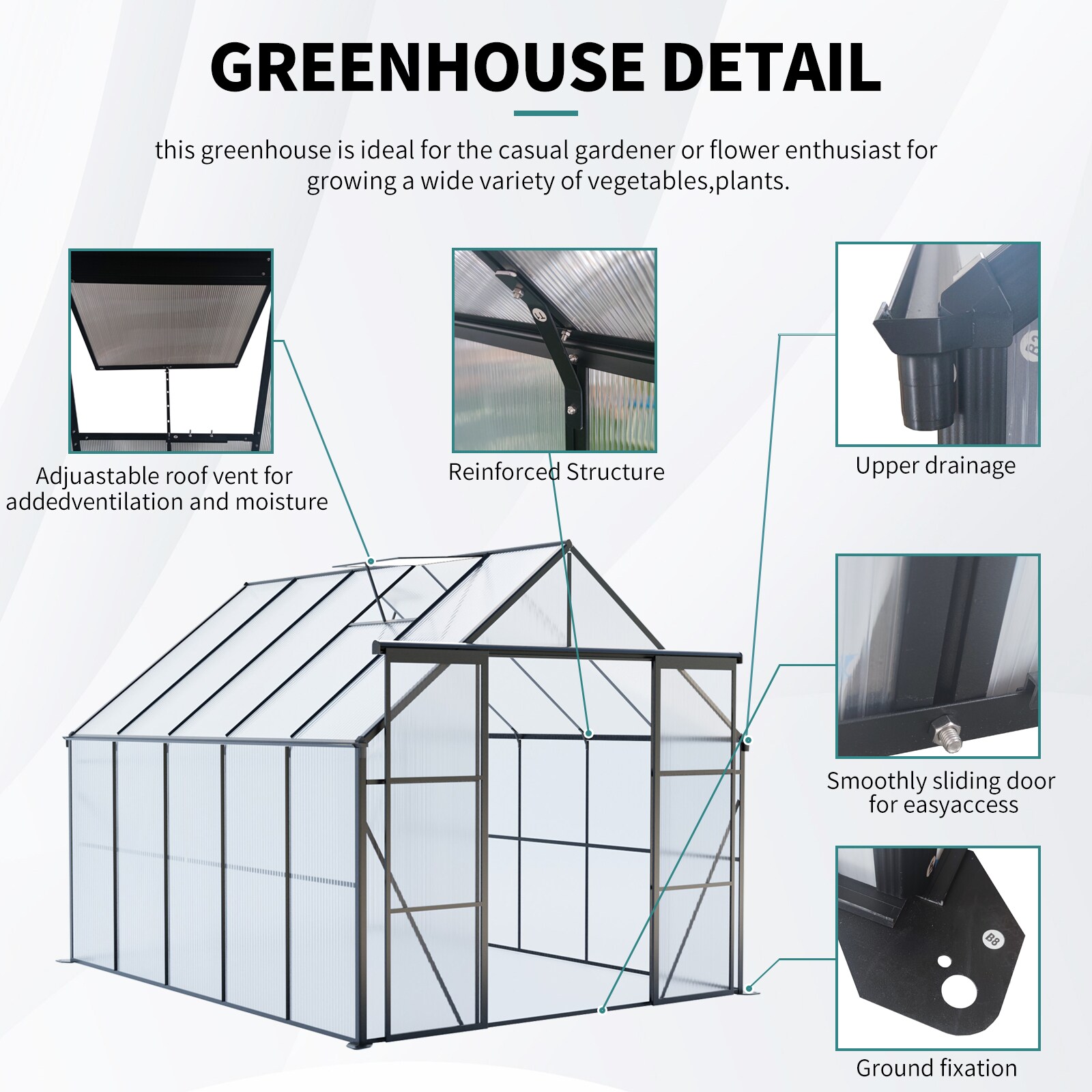 Mondawe MD-TP17-AAB greenhouses - View #5