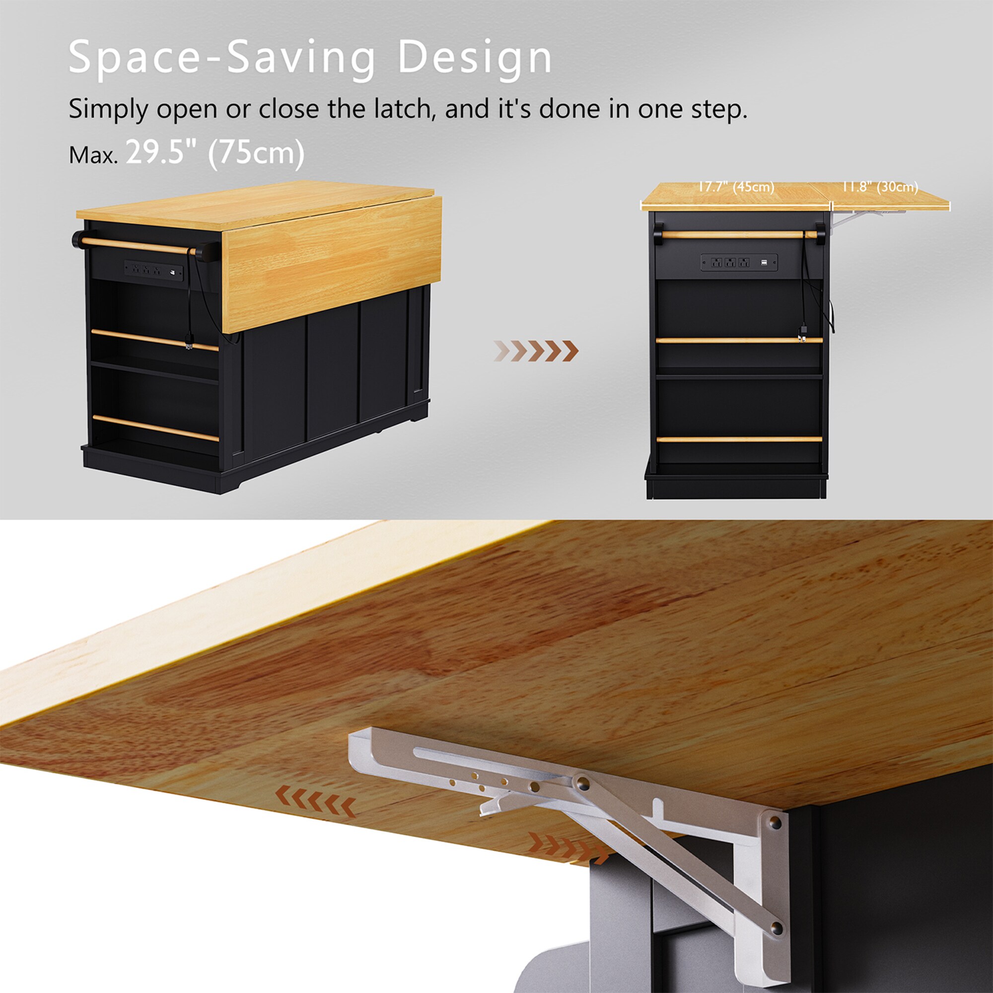 SINOFURN SYB260050BK Kitchen-Furniture - View #10