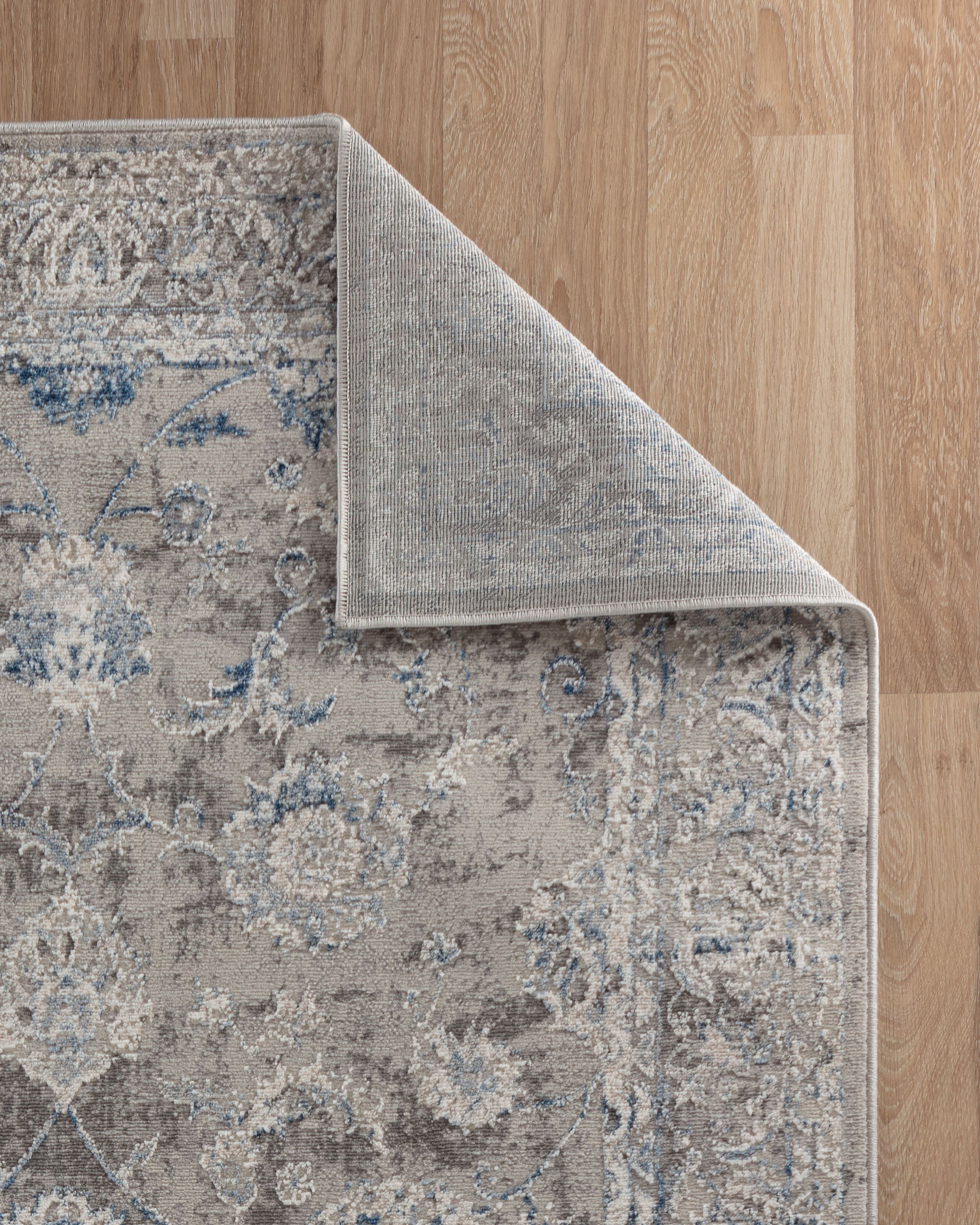 The Sofia Rugs 2x3 Area Rug, Farmhouse Area Rug 2 X 3 Blue Indoor  Distressed/Overdyed Area Rug in the Rugs department at