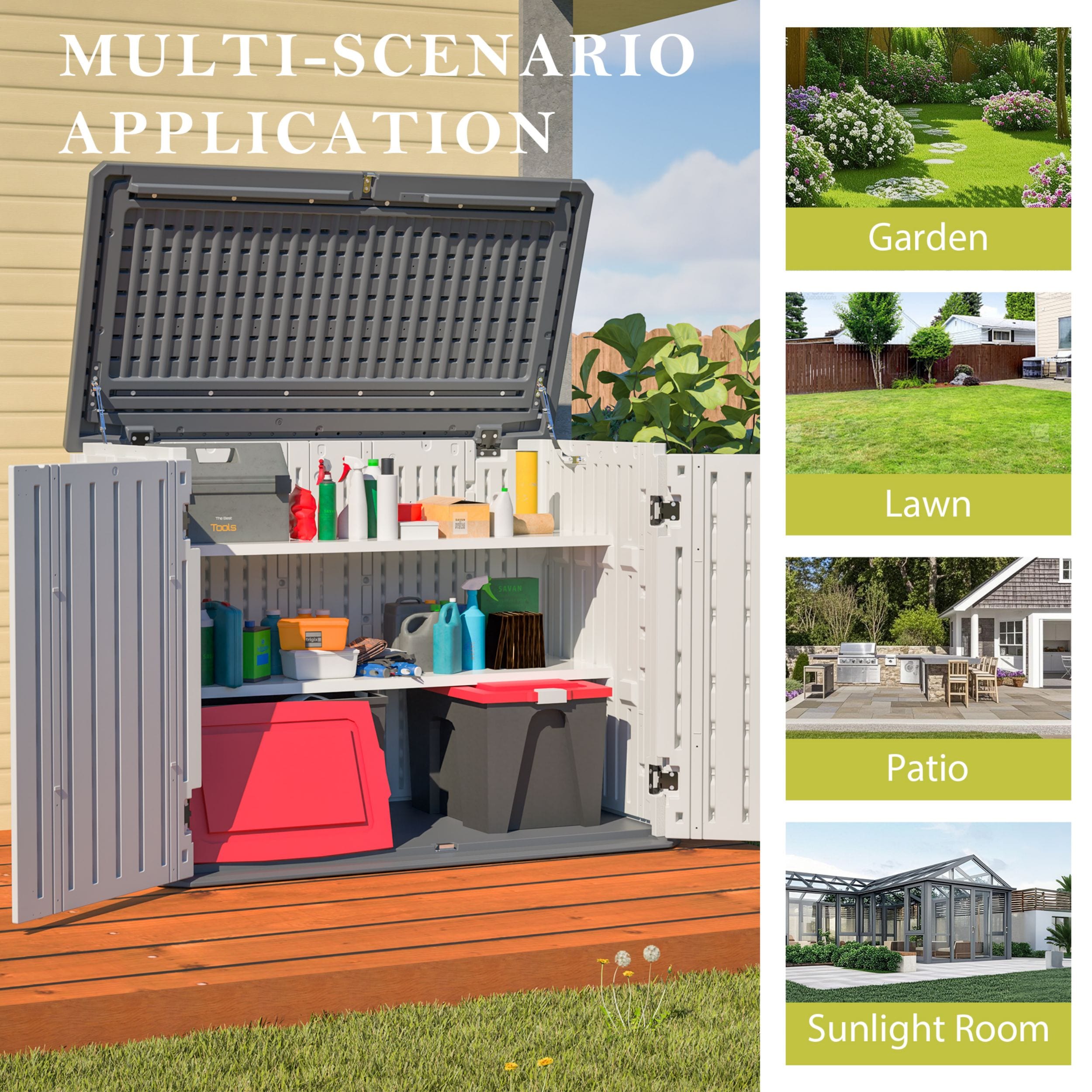 Poinic QURDS-0083S25 Small-Outdoor-Storage - View #7