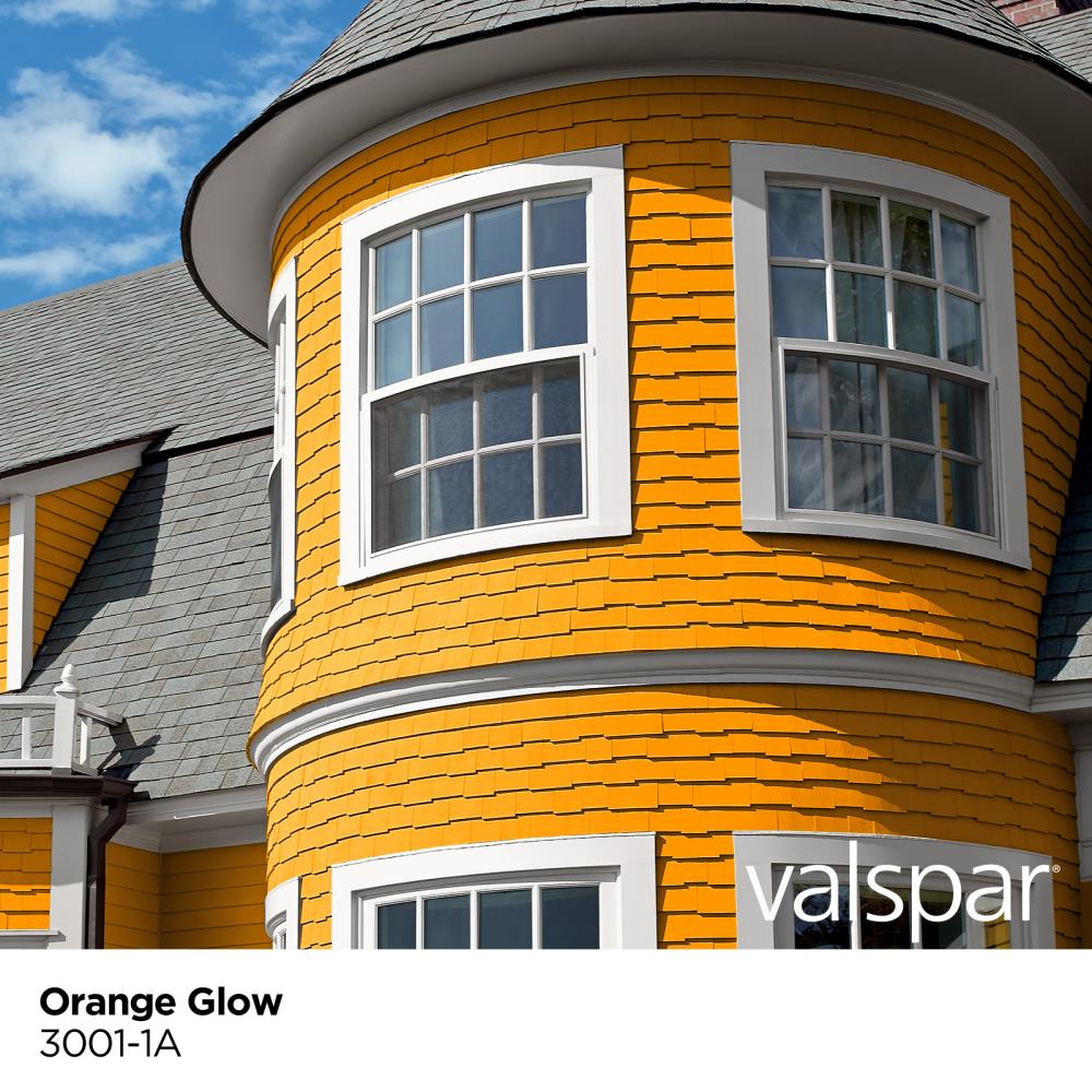 Valspar 3001-1A Orange Glow Precisely Matched For Paint and Spray Paint