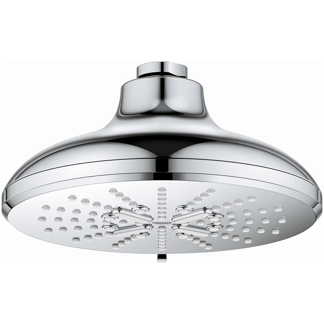 Chrome 3-Setting Wall Mounted Rain Shower Head