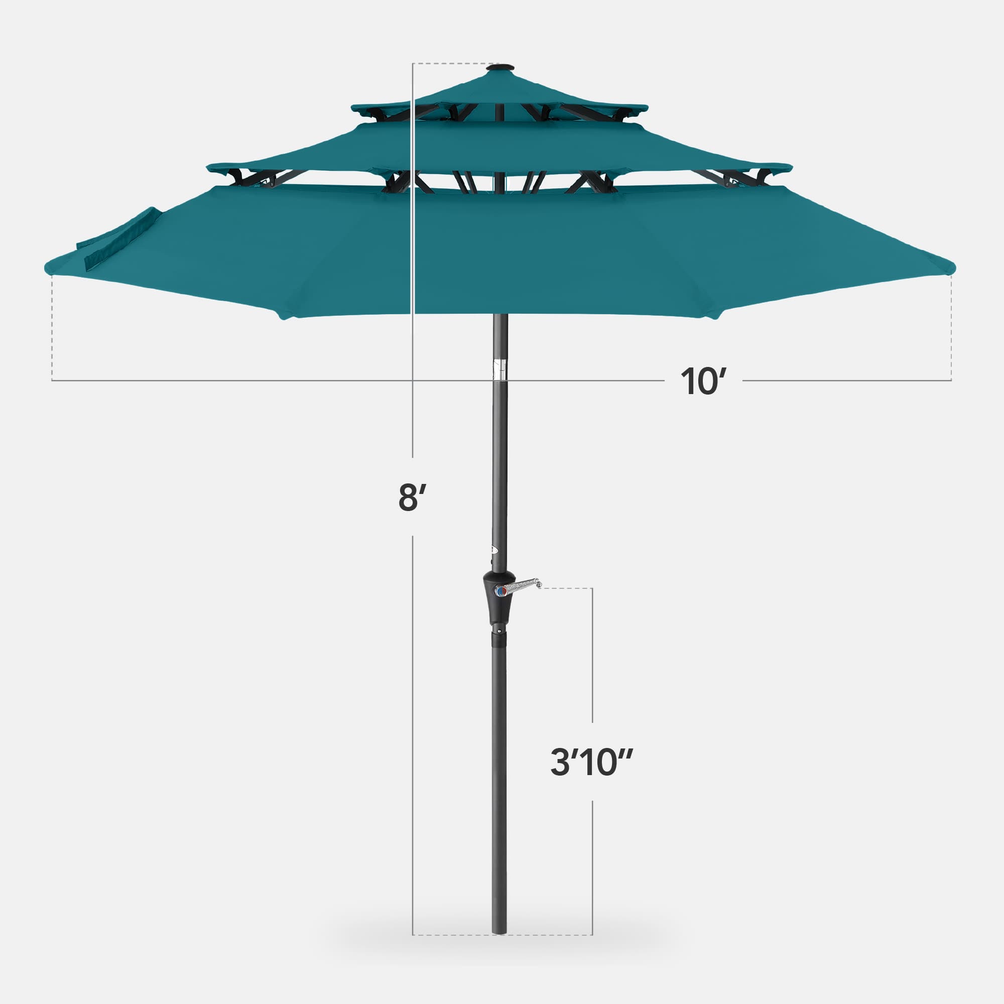 Best Choice Products SKY9614 Umbrellas-2 - View #2