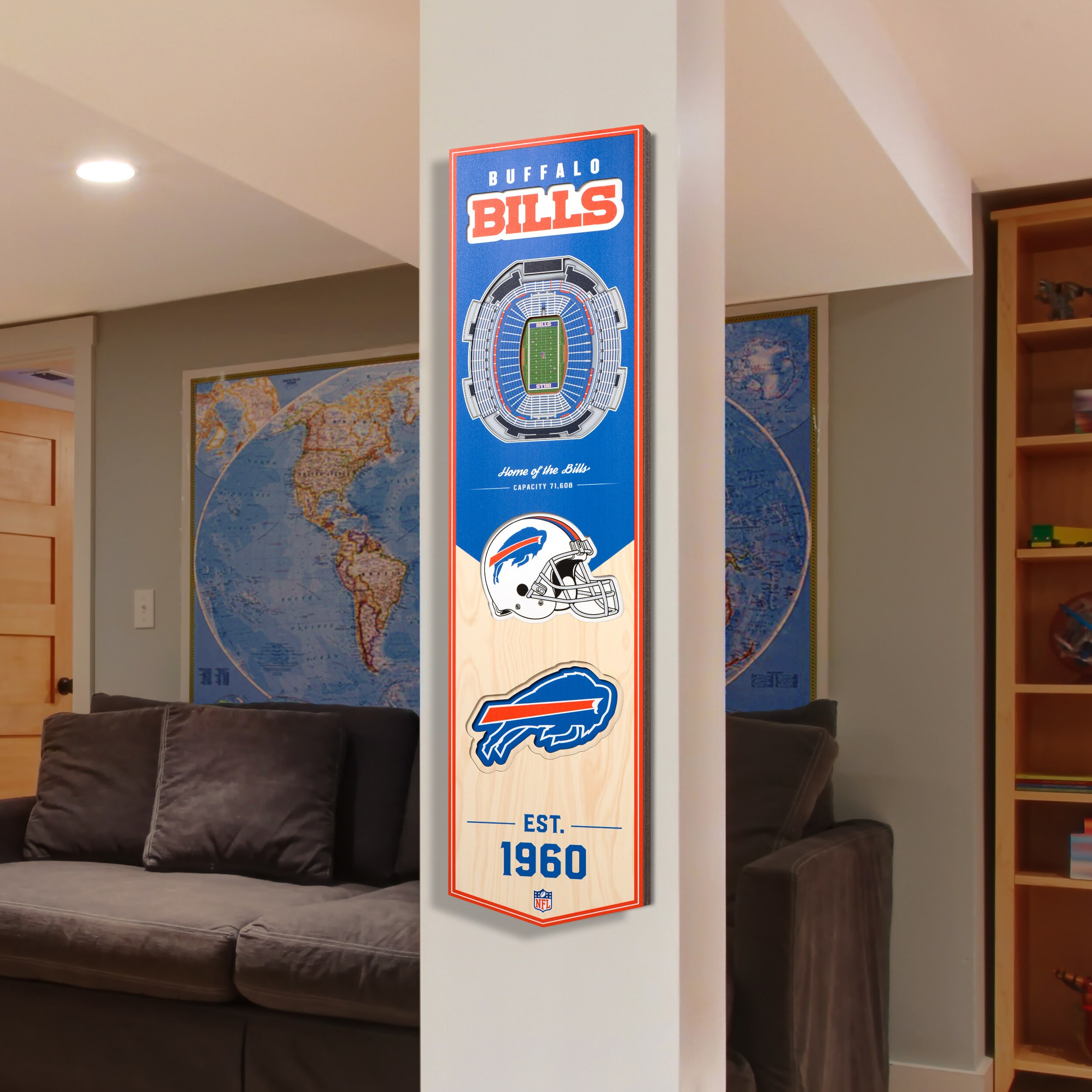 Buffalo Bills Door Decor Buffalo Bills Door Cover Buffalo 