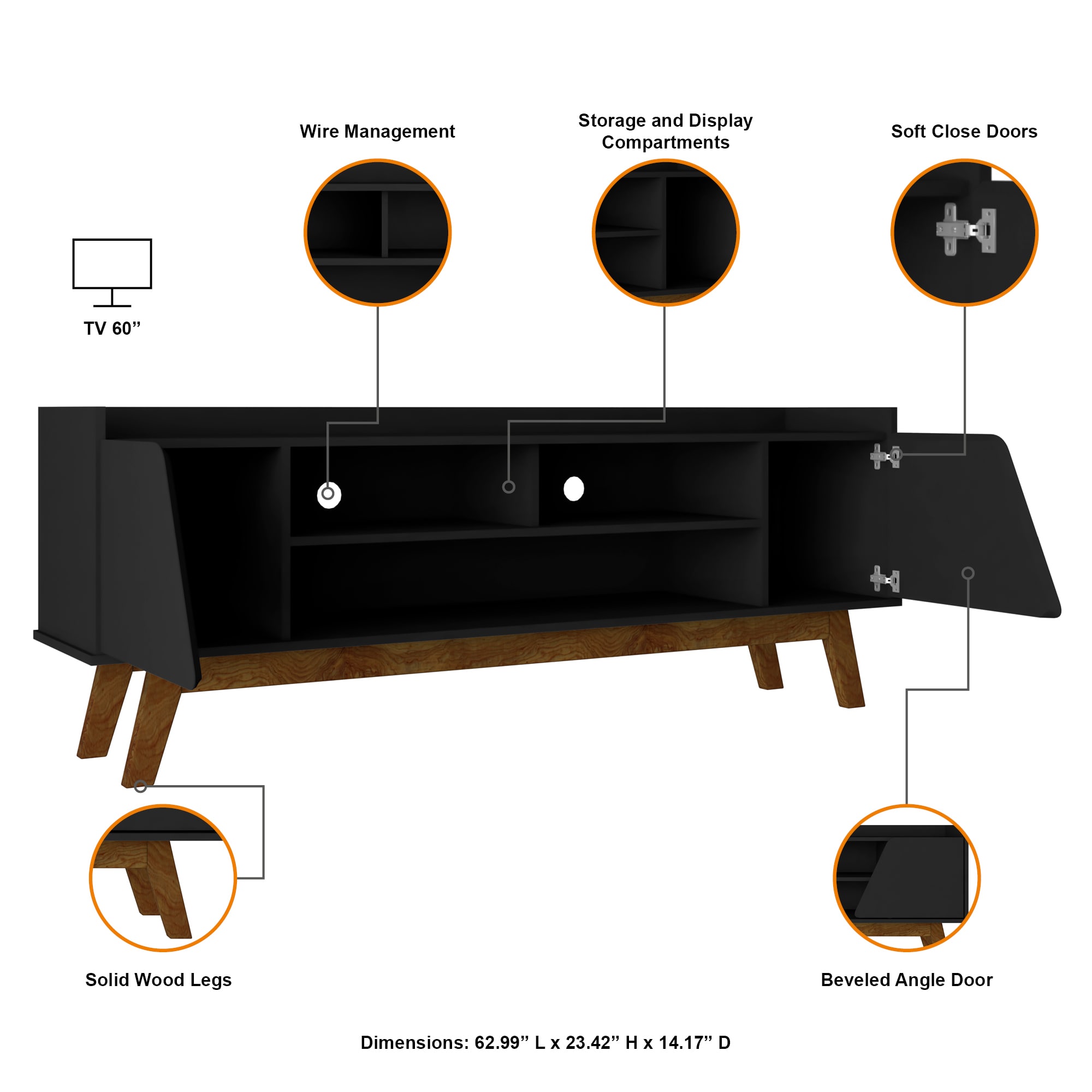 Manhattan Comfort 260BMC8 Tv-Stands - View #4