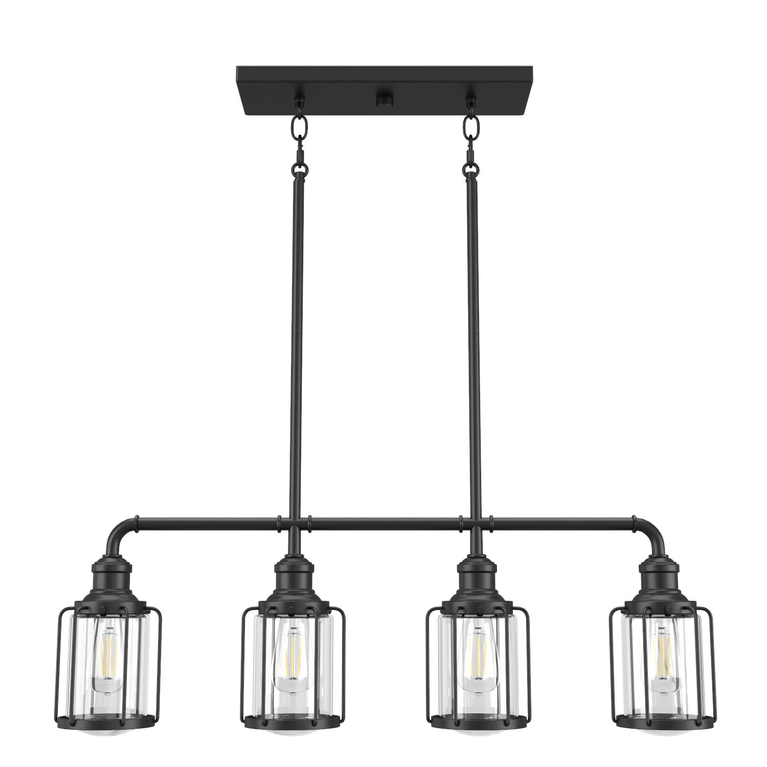 matte black farmhouse lighting