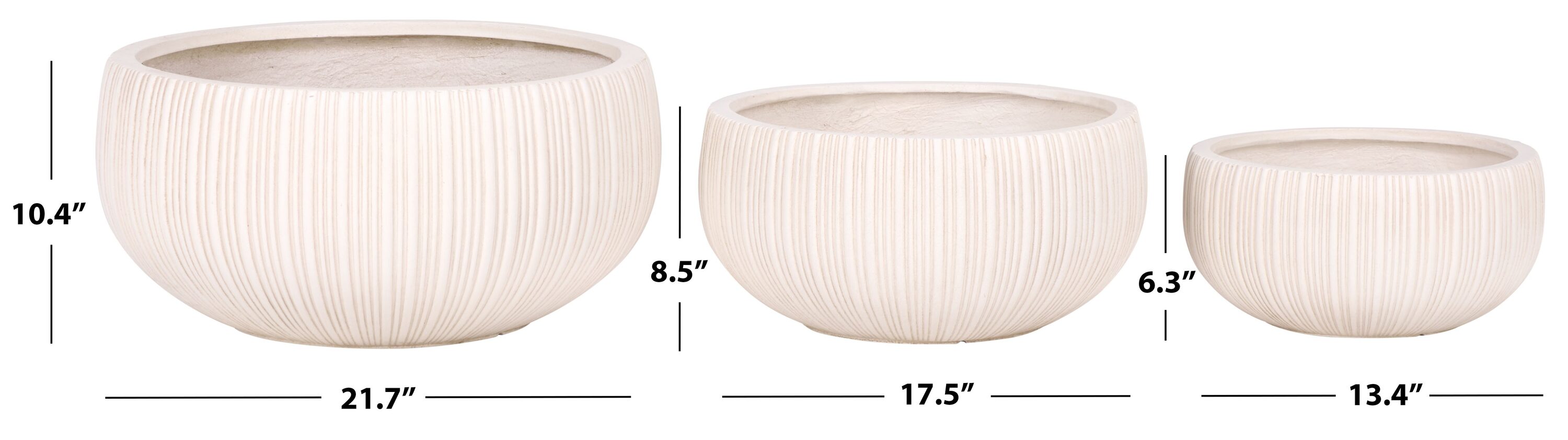 Safavieh PAT4602B-SET3 Planter-Window-Box - View #3