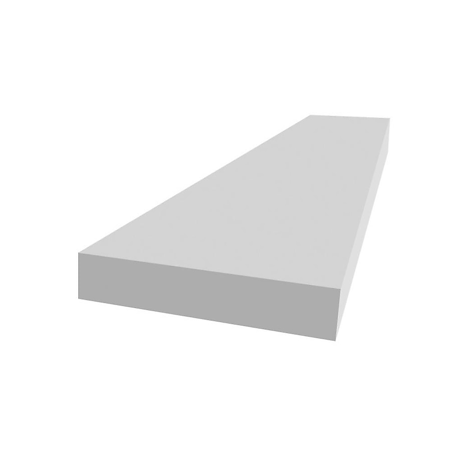 Royal® Building Products 1-1/4 x 12 x 16' White PVC Trim Board Royal® Building Products 1-1/4 x 12 x 16' White PVC Trim Board