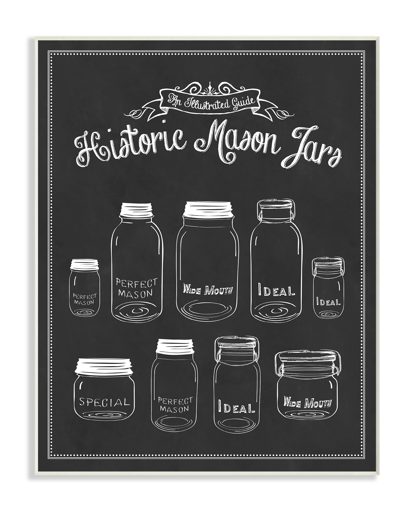 Darware Farmhouse Black Mason Jars (Set of 2); Home Decor and Storage Wide  Mouth Decorative Wide Mouth Mason Jars, Black-Painted