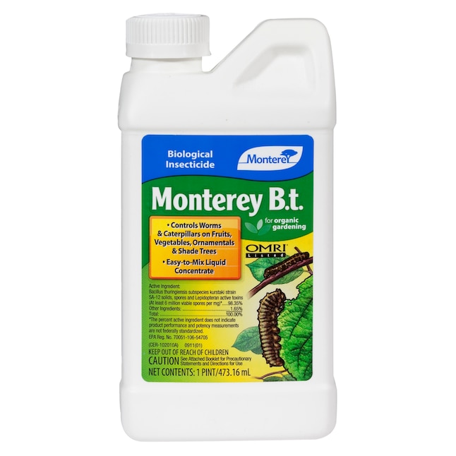 Monterey 16-fl oz B.T. Insecticide Concentrate Organic Natural Insect  Killer in the Pesticides department at