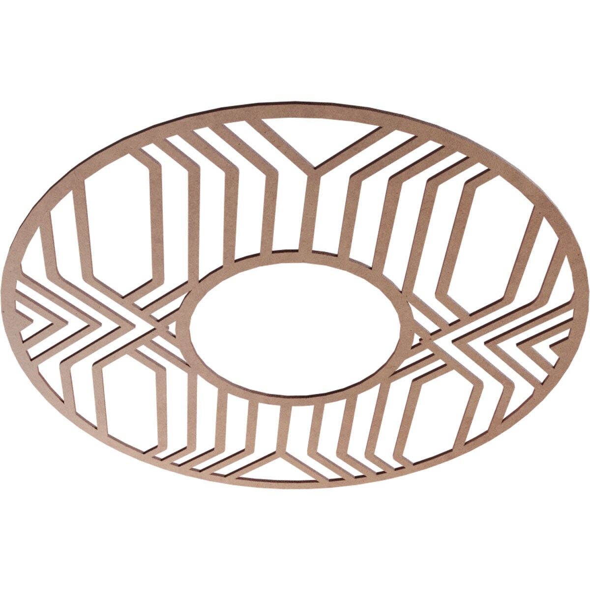 Ekena Millwork CMWP38X38X0250EPMF Ceiling-Medallions - View #2