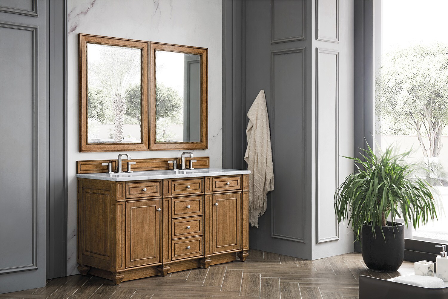 James Martin Vanities 157-V60D-SBR-3AF Bath-Vanity-Combo - View #3