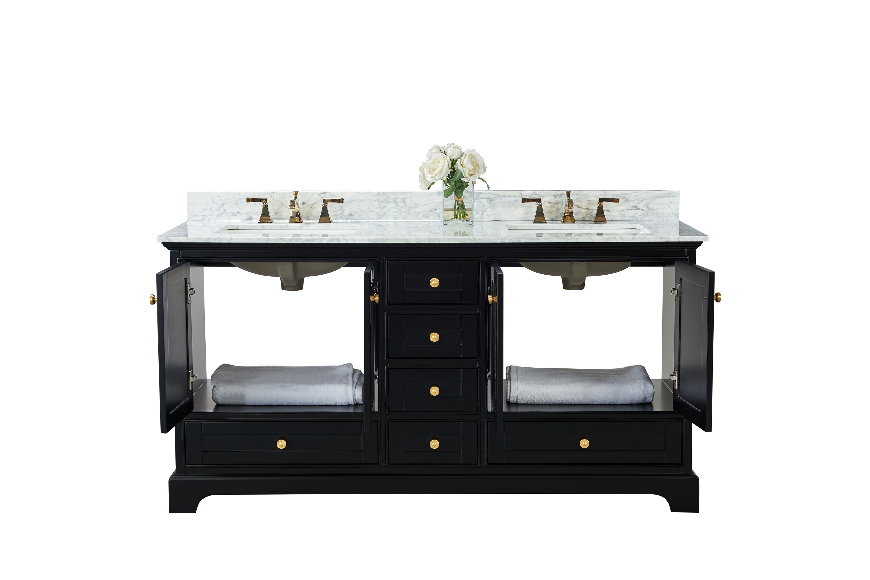 Ancerre Designs VTS-AUDREY-66-BOCWGD Bath-Vanity-Combo - View #9
