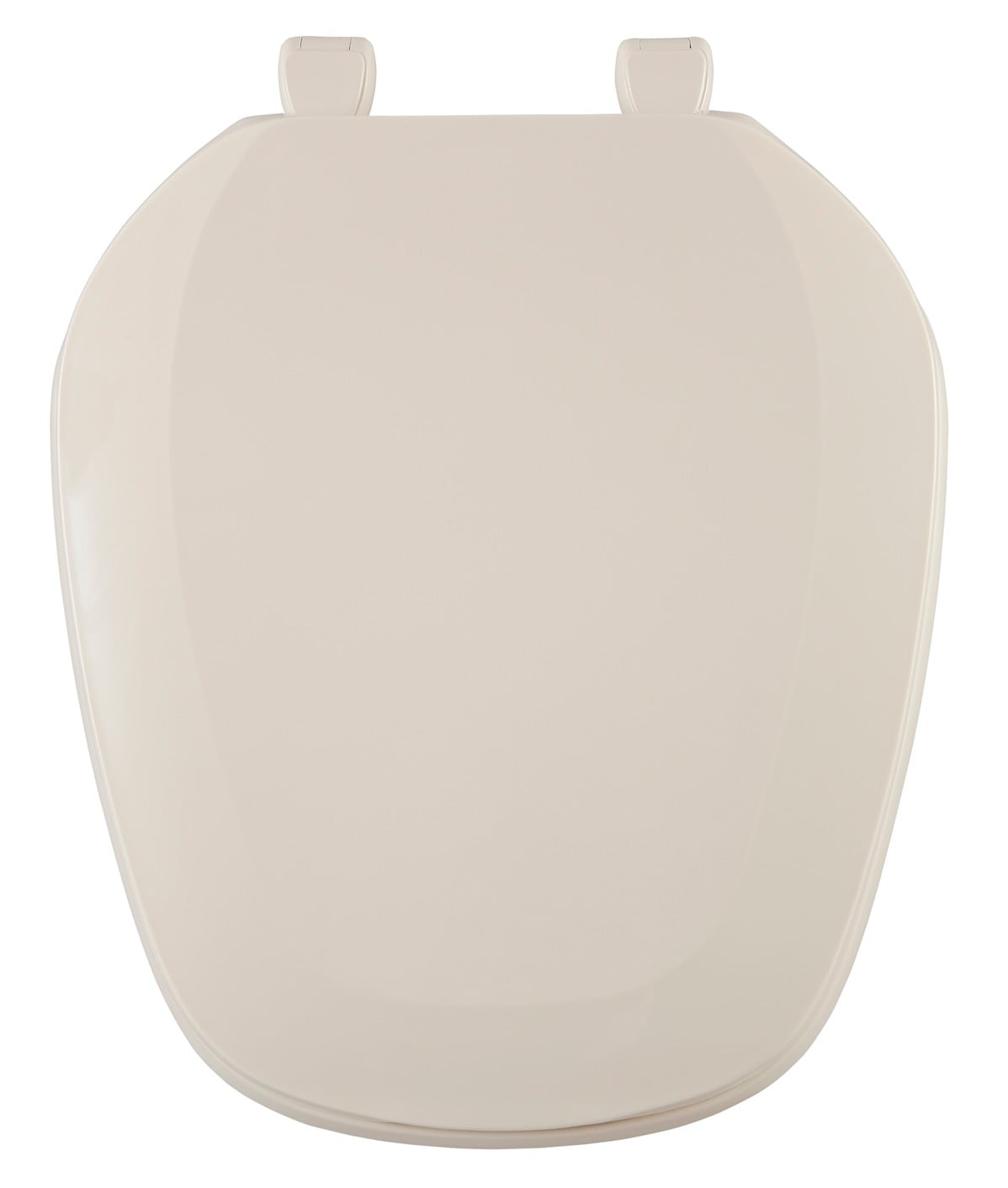 Eljer Emblem Round Closed Square Front Toilet Seat in White 