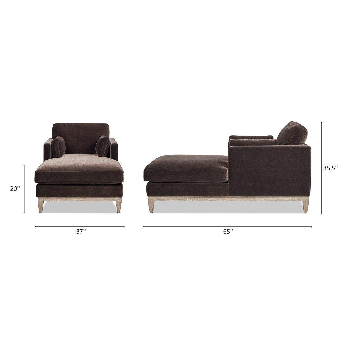 Jennifer Taylor Home LV035-62230 Chaises-Settees - View #4