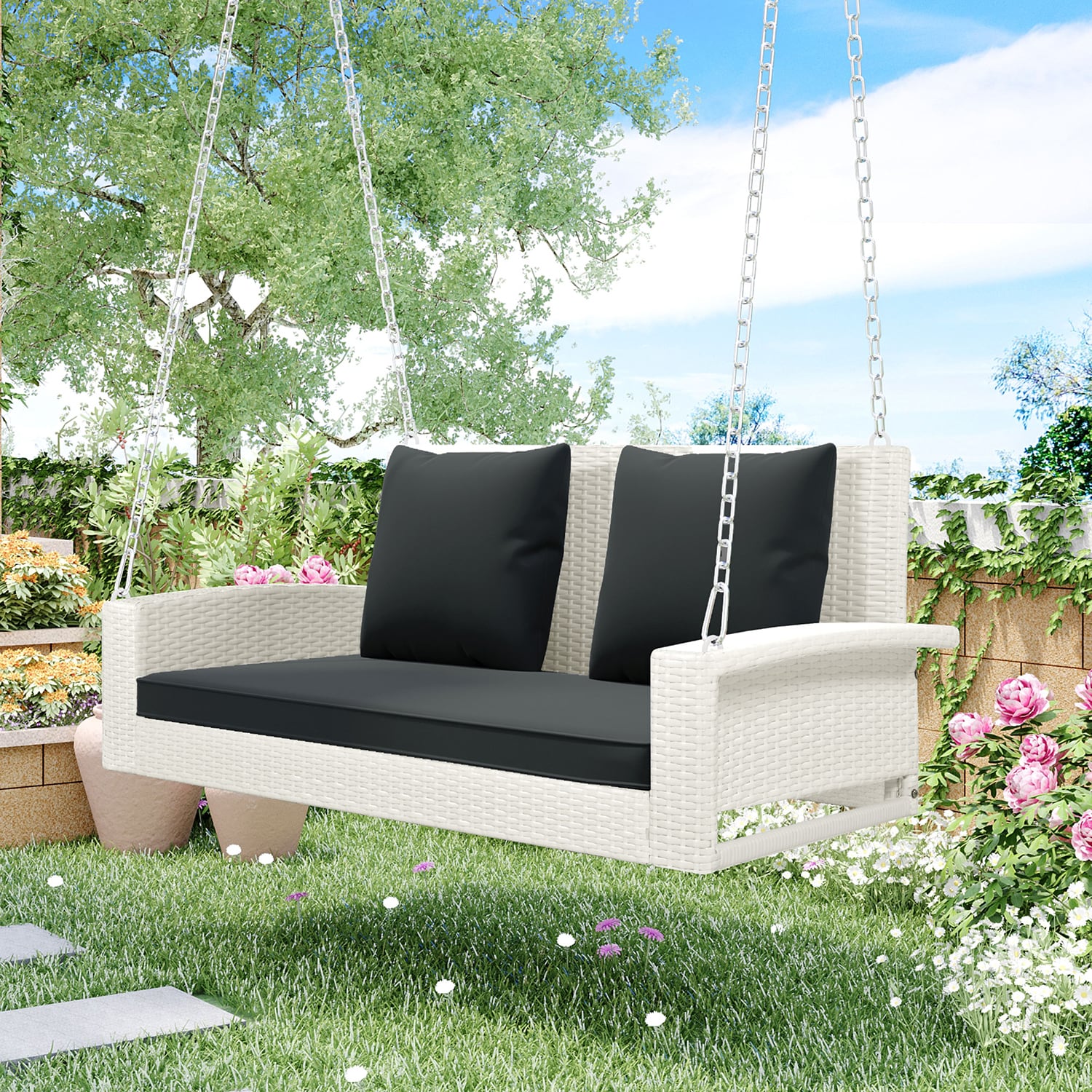 SINOFURN SYA380140GY Swing-Gliders - View #2