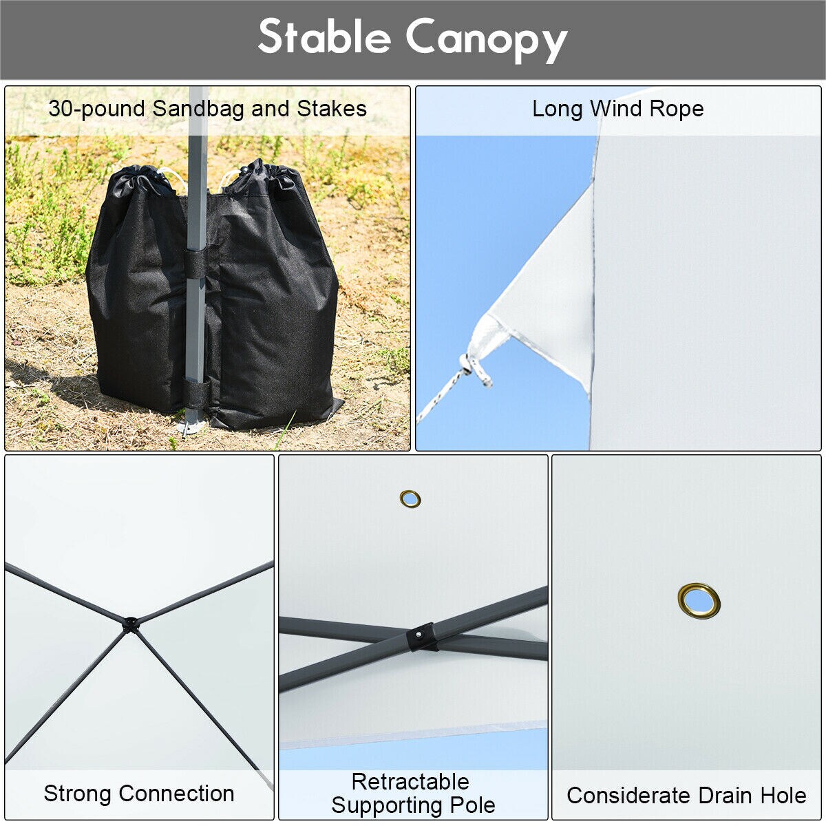Forclover HBV-0299WH Canopies-Sl - View #4