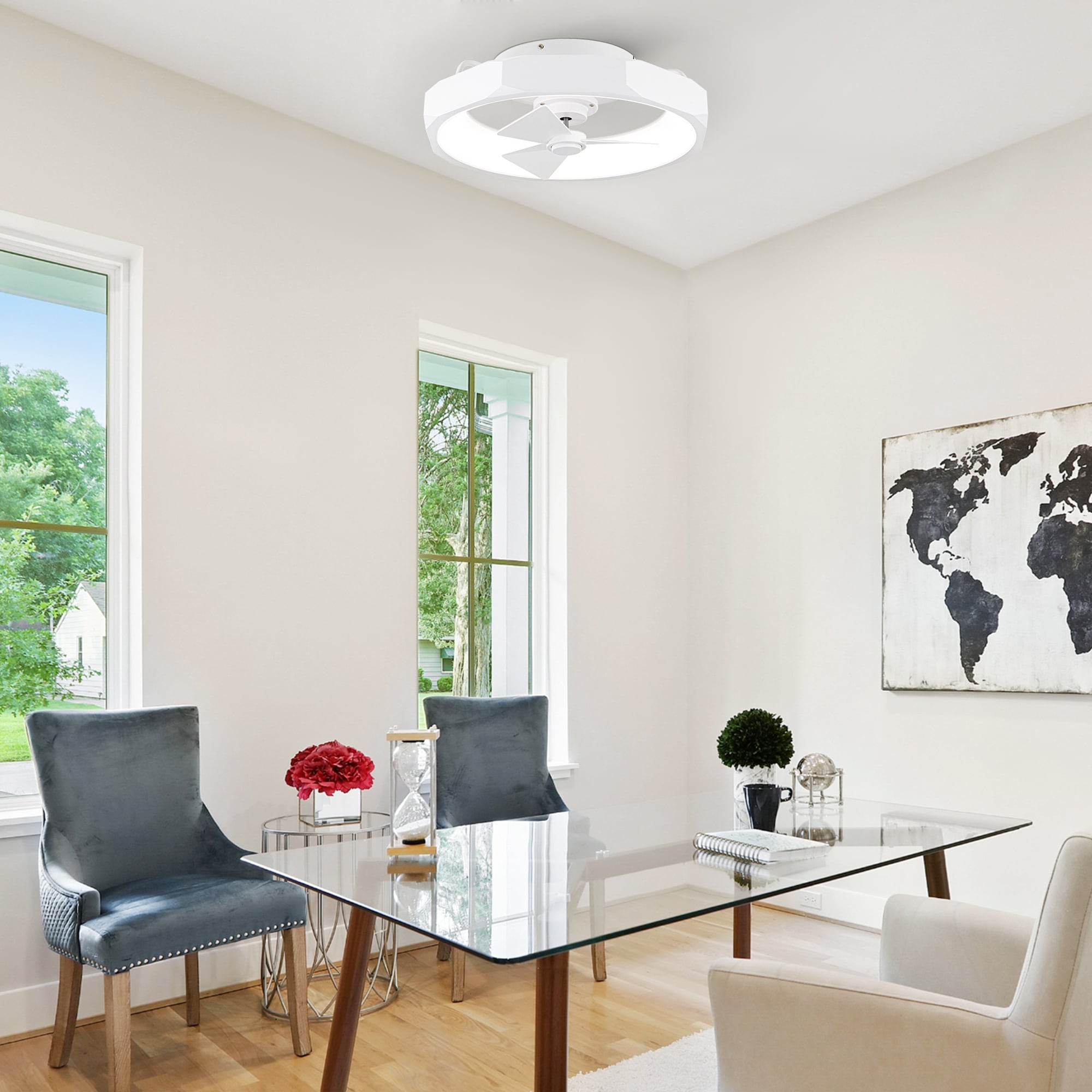 Parrot Uncle F8309WH110V Ceiling-Fans - View #2