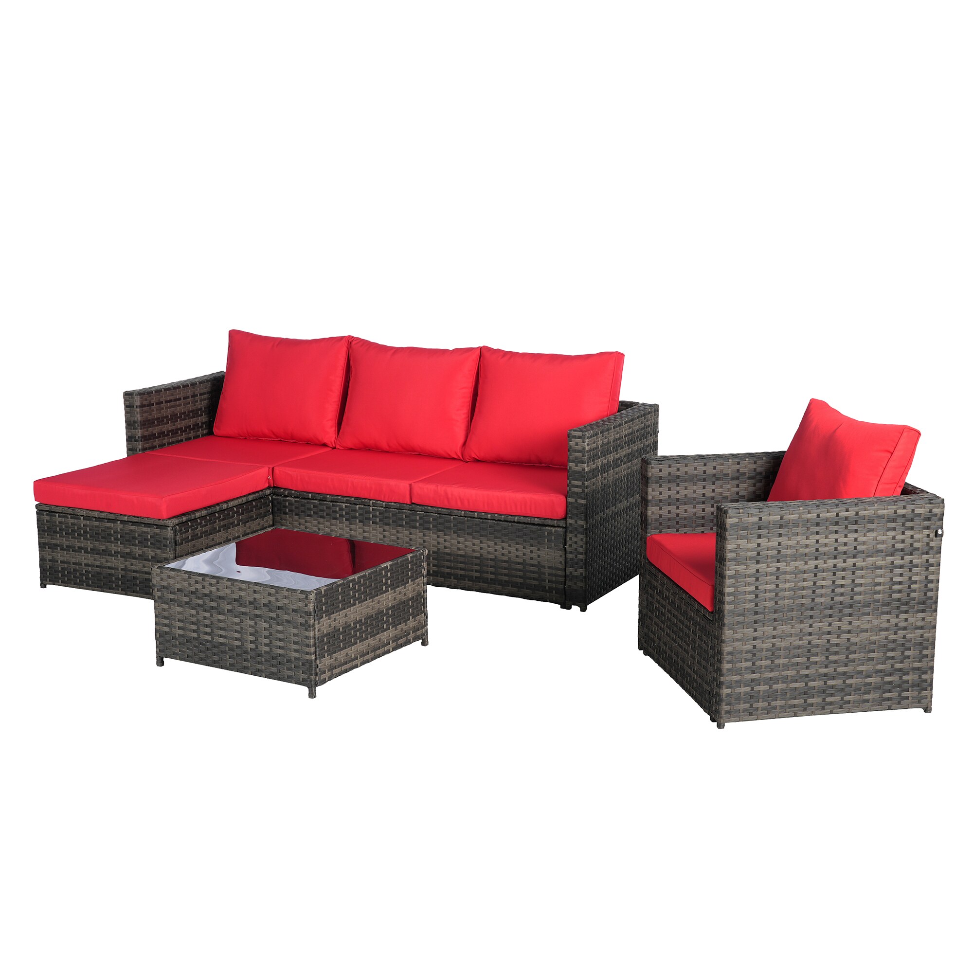 SINOFURN SYB670029RD Patio-Conversation-Sets - View #8