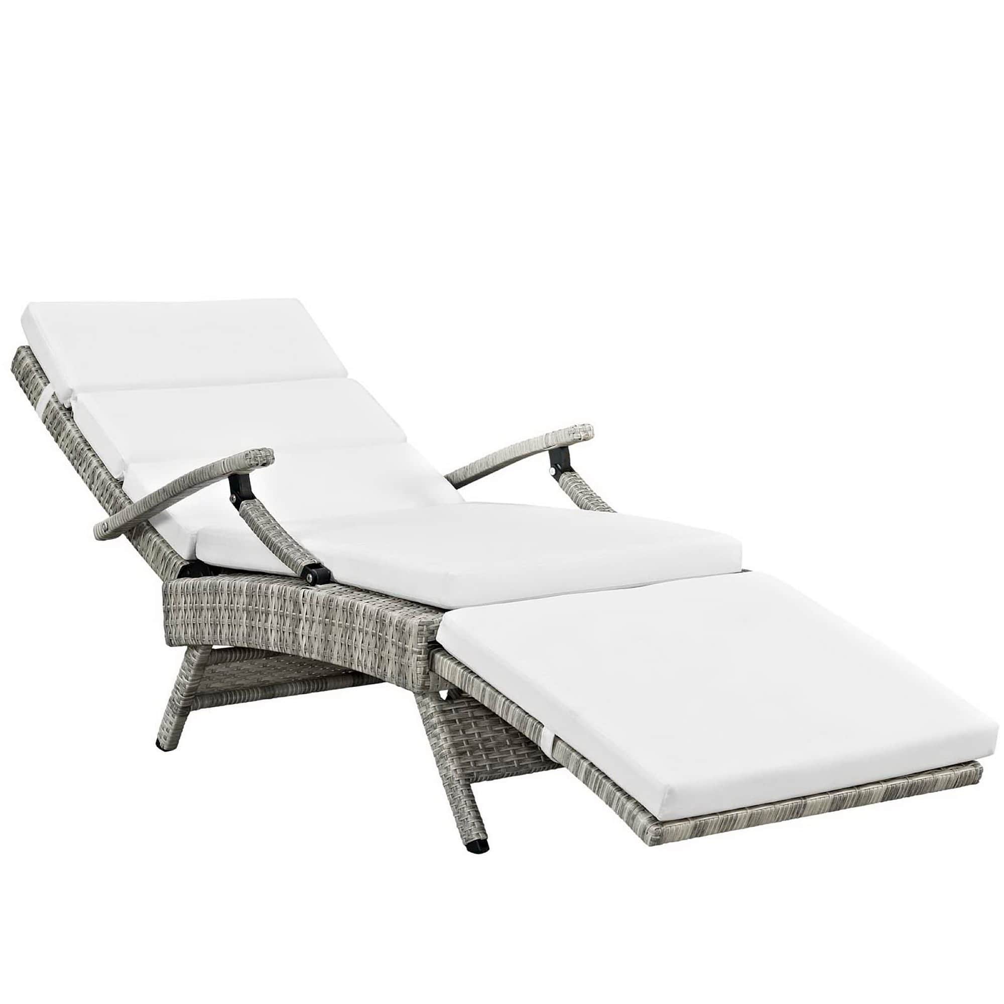 Modway EEI-2301-LGR-WHI Patio-Chairs - View #9