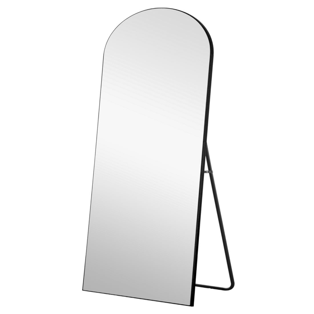 BLACK TRIANGLE STANDING FLOOR MIRROR