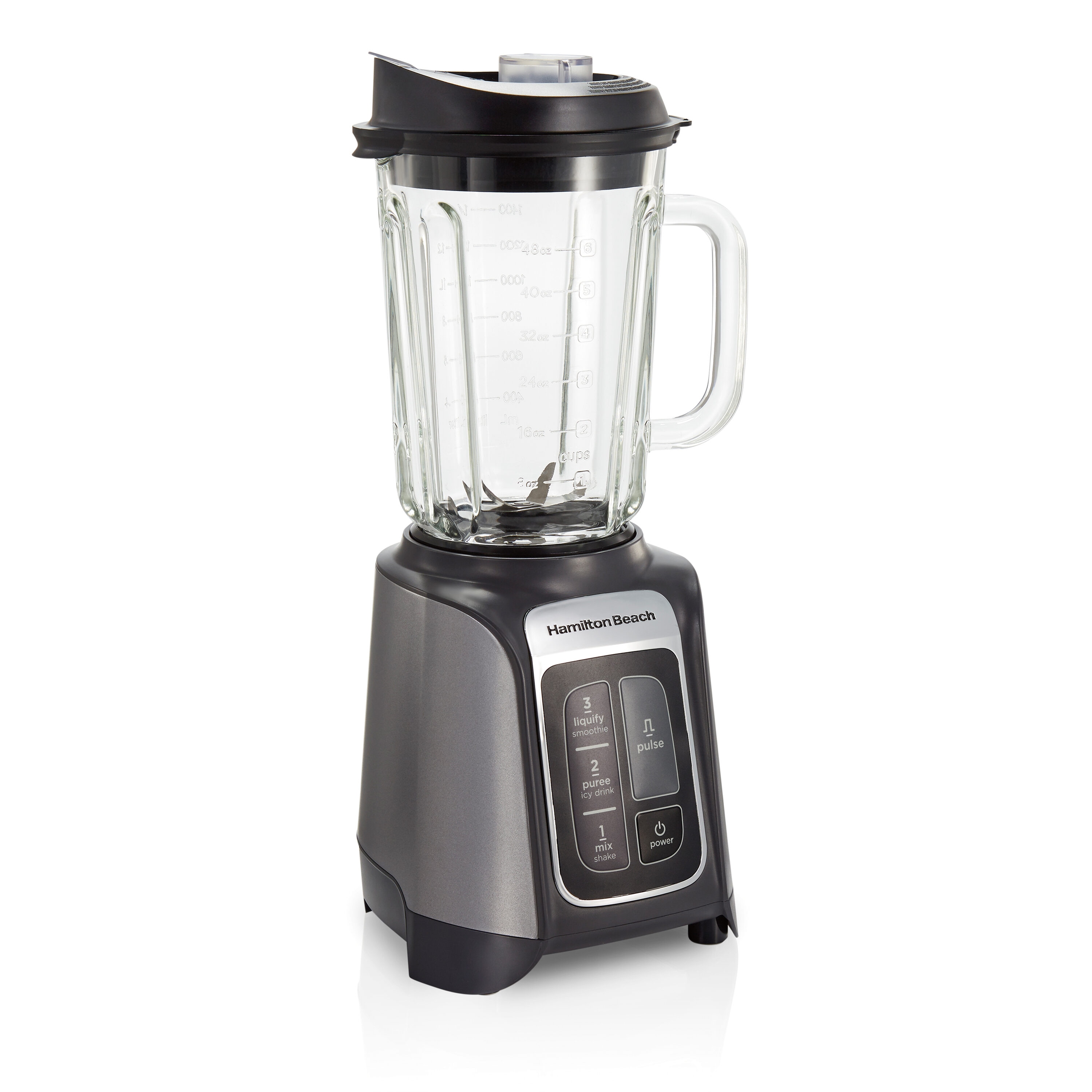 Hamilton Beach 58600J 48-oz 3 -Speed Countertop blender ( Grey )