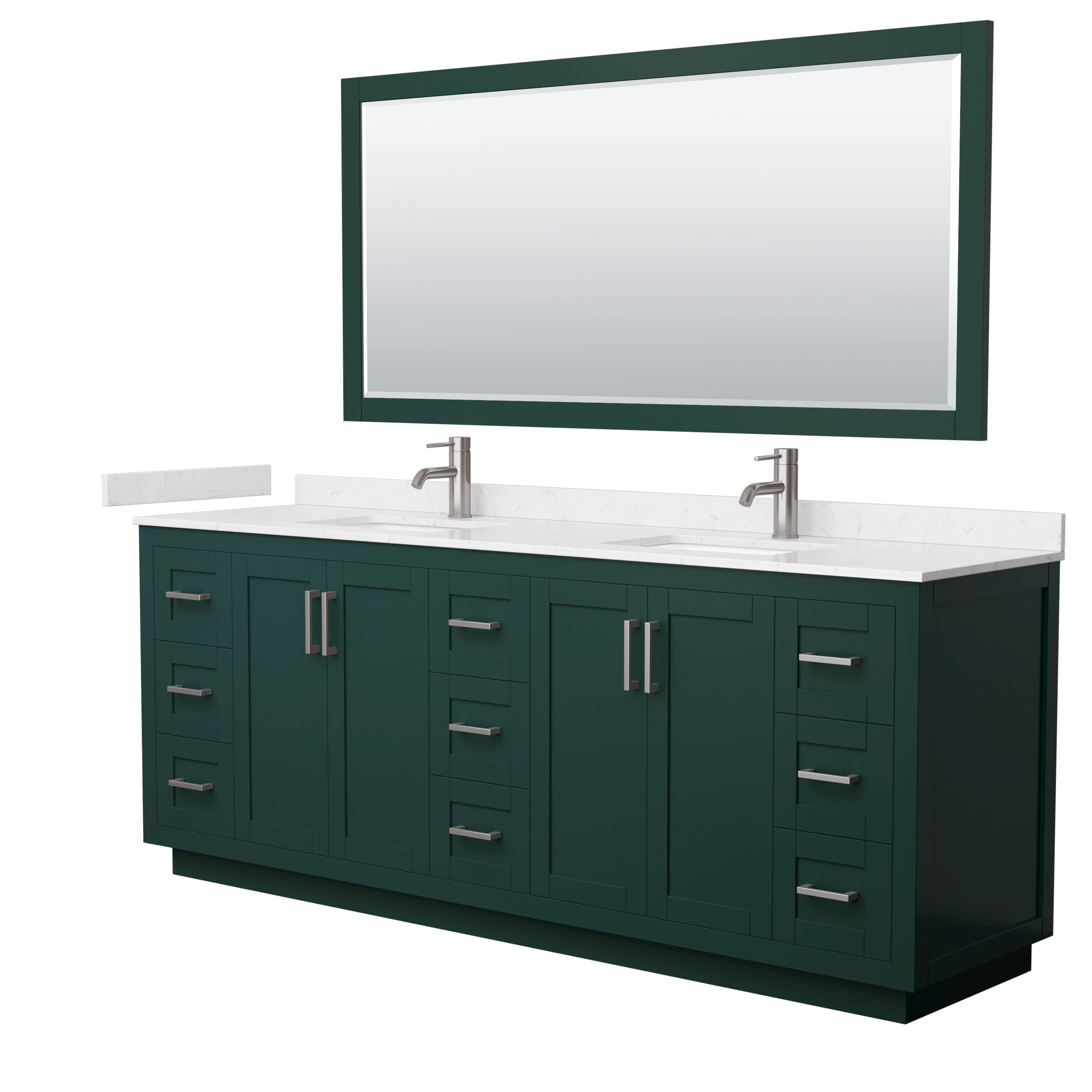 Wyndham Collection WCF292984DGEC2UNSM70 Bath-Vanity-Combo - View #2