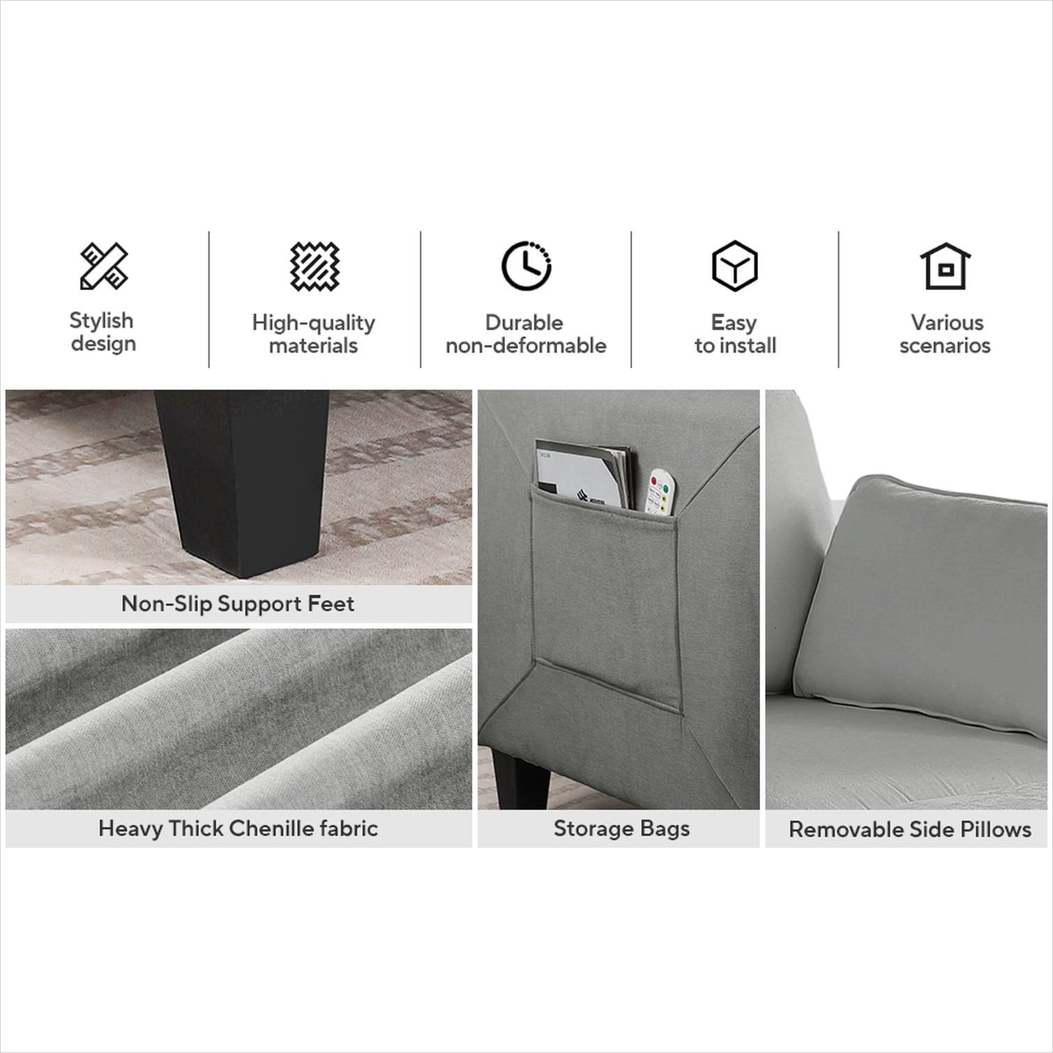 SunJet S0S0FHHUBHQ2 Sofas-Loveseats - View #7