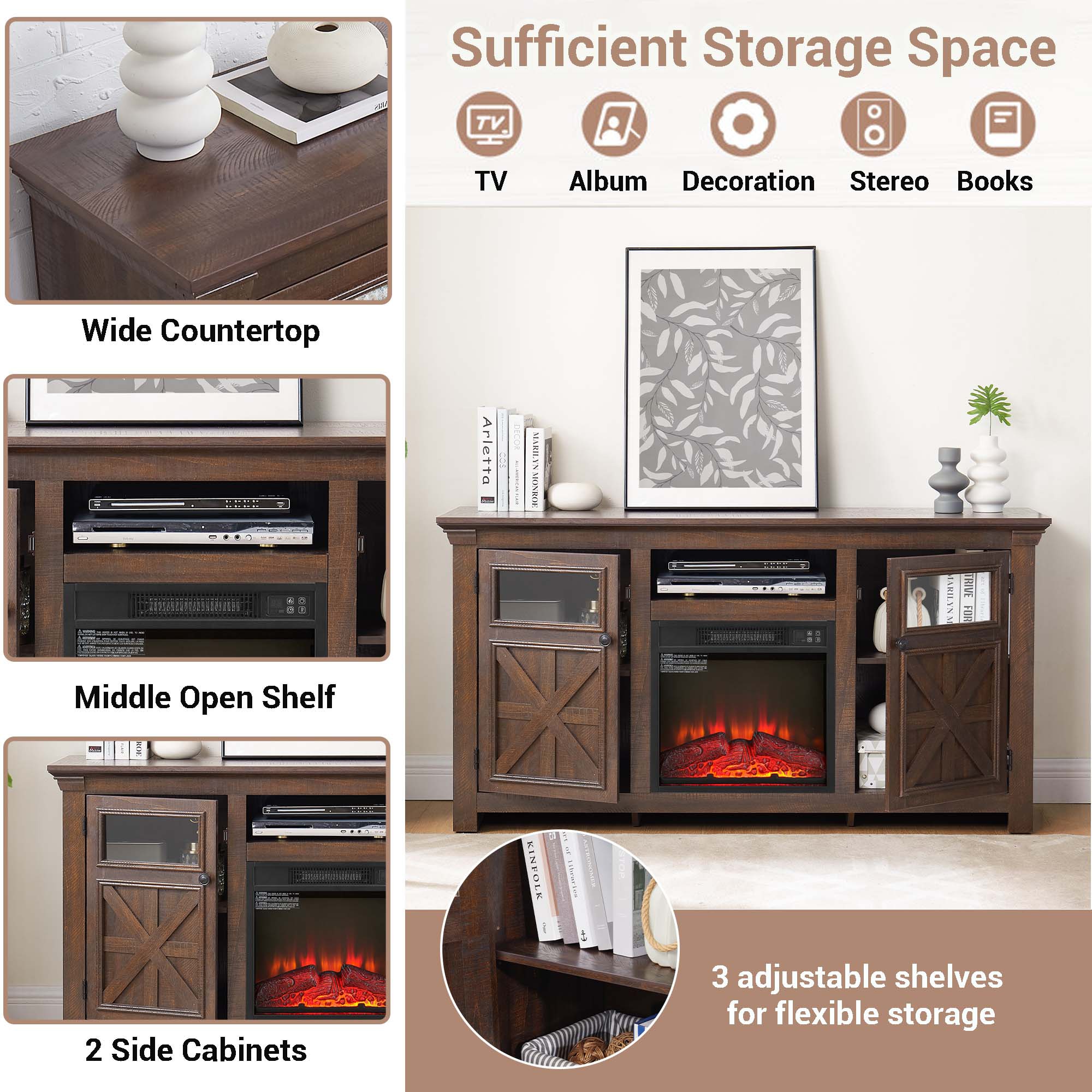 Fun Orange FUN25EF06 Electric-Fireplaces - View #5