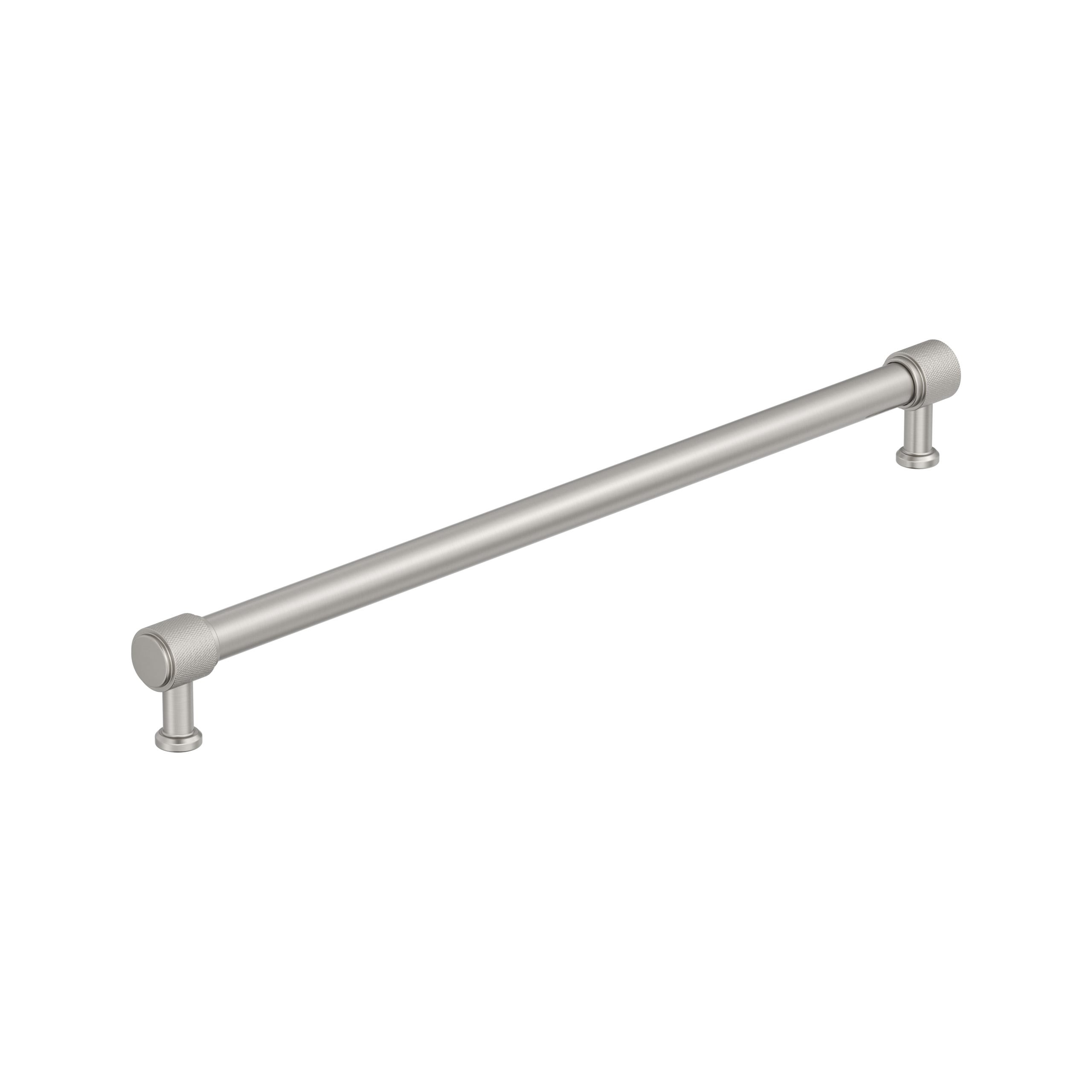Amerock BP37751G10 Faraday 18-in , 457mm Center to Center Satin Nickel Cylindrical Bar For Use on Appliances Drawer Pulls