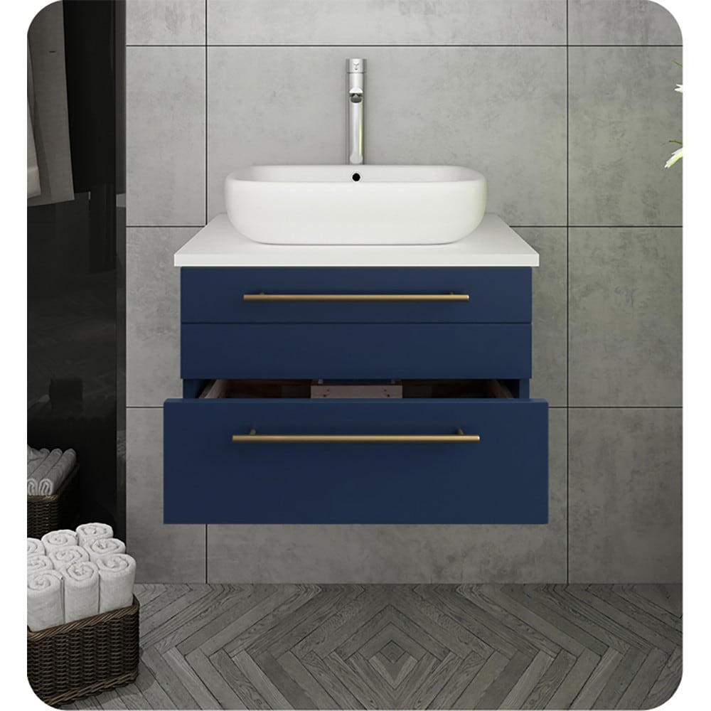 Fresca FCB6124RBL-VSL-CWH-V Bath-Vanity-Combo - View #4