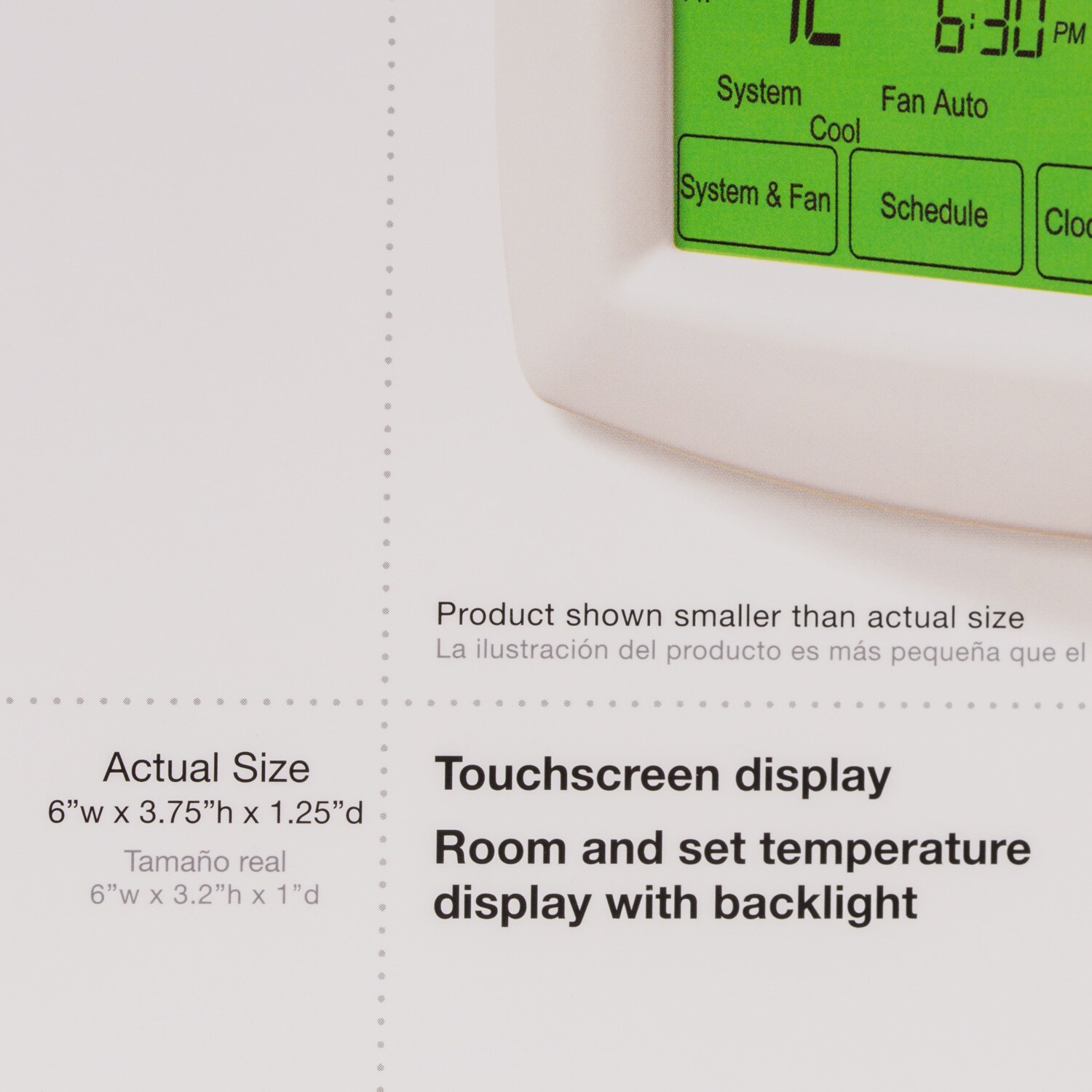 Honeywell RTH7600D1048/K Program-Thermostats - View #2