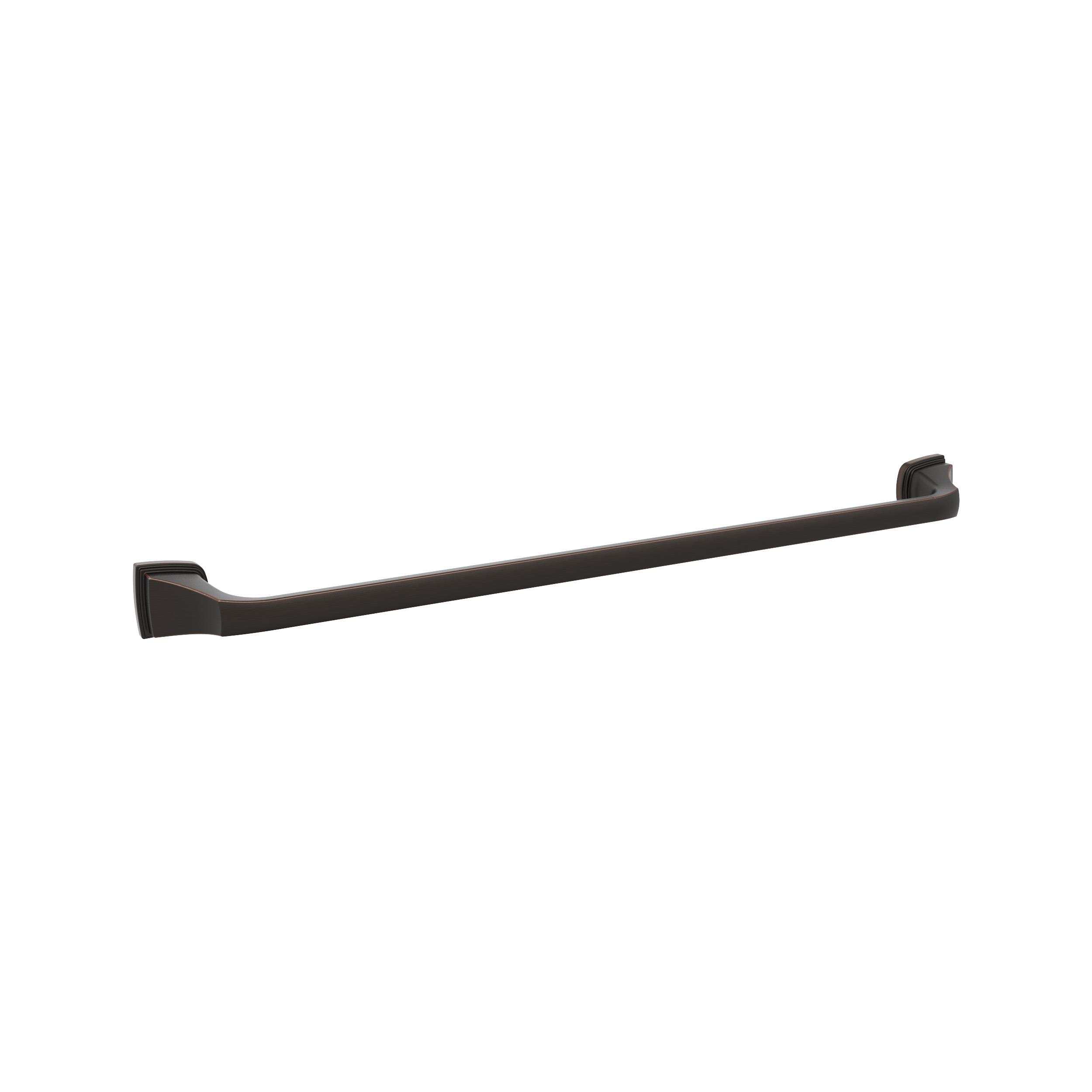Amerock BH36034ORB Revitalize 24-in Oil Rubbed Bronze Wall mount Single Towel Bar