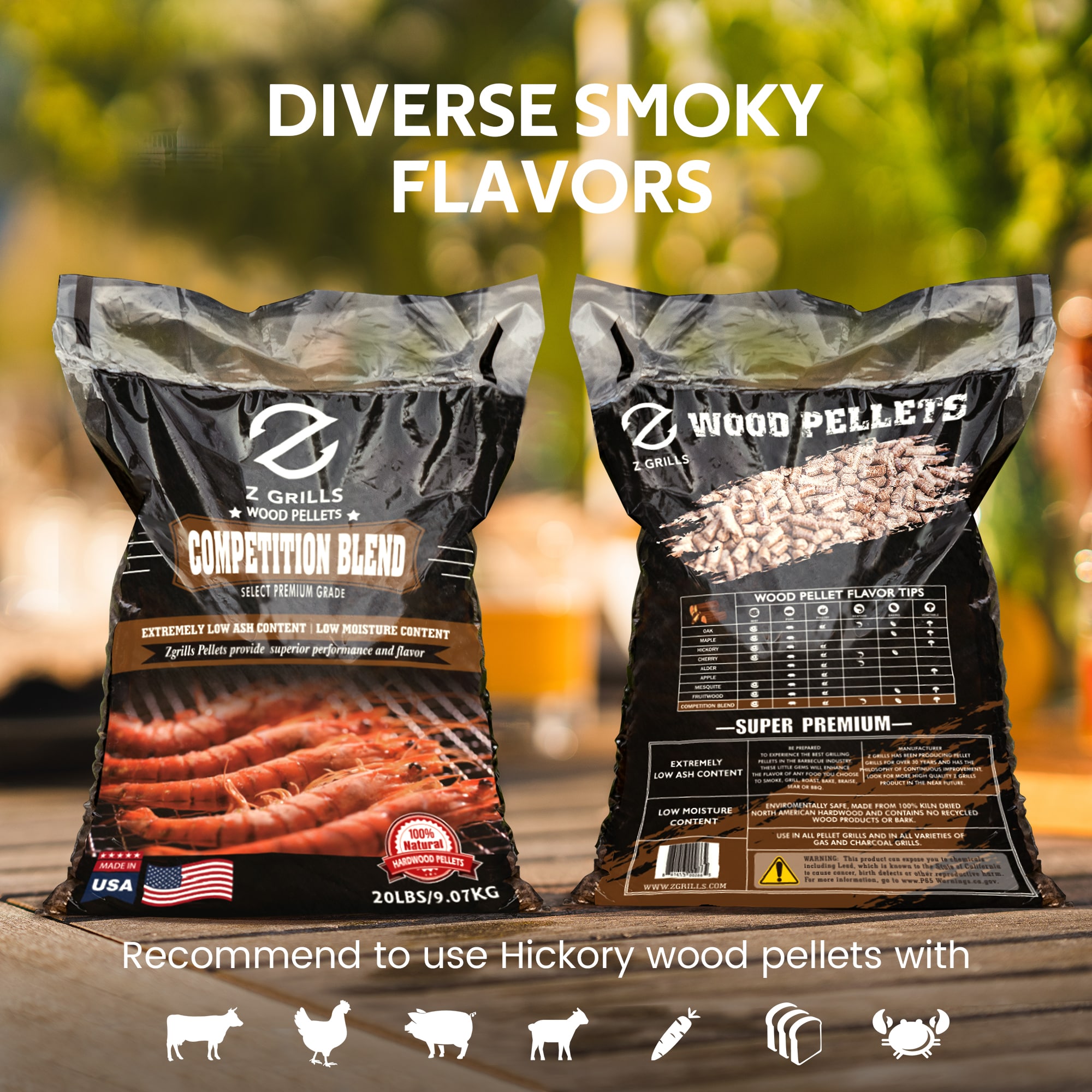 Z GRILLS WP-COMPETITION-B-20 Grilling-Pellets - View #3