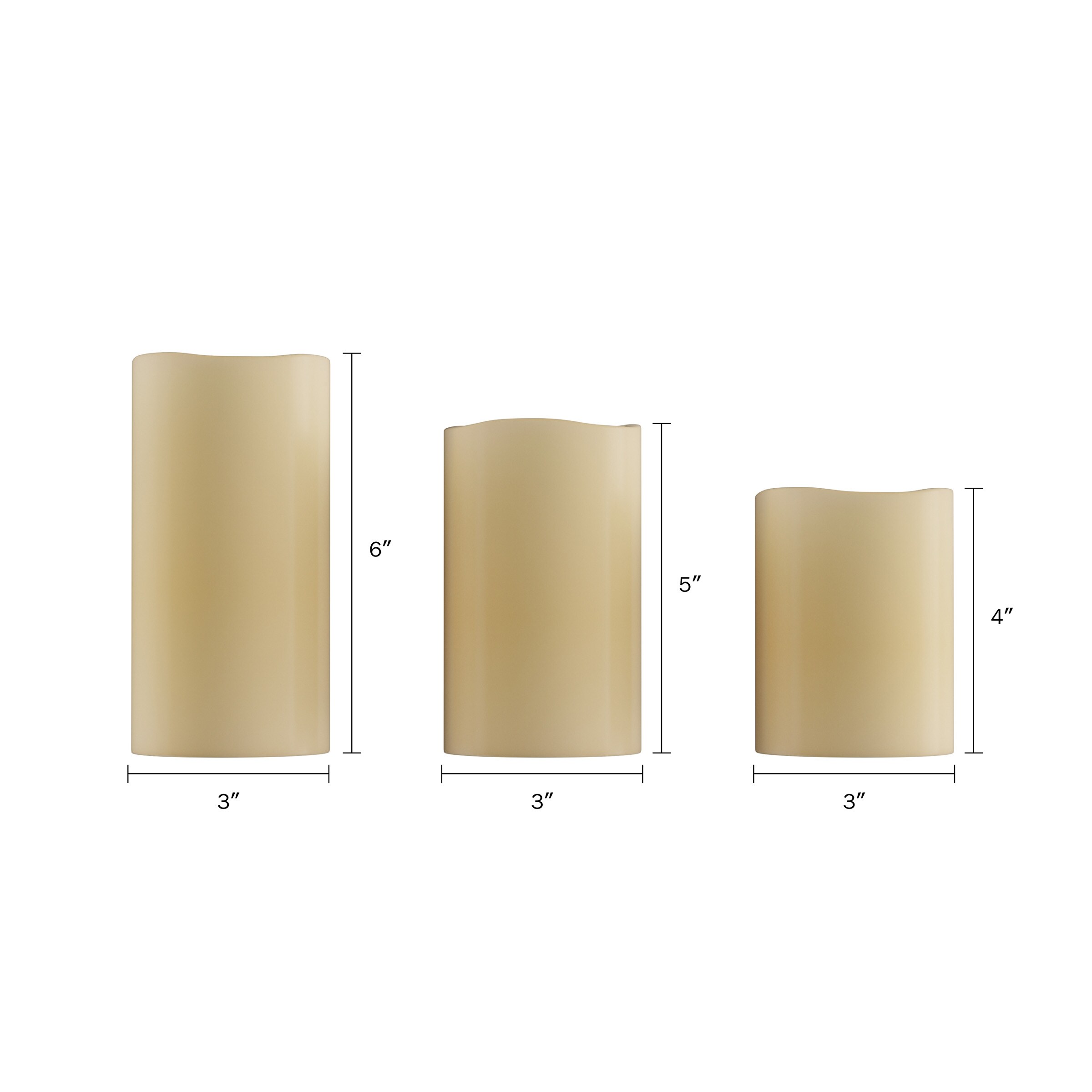 Lavish Home 72-0030W candles - View #8