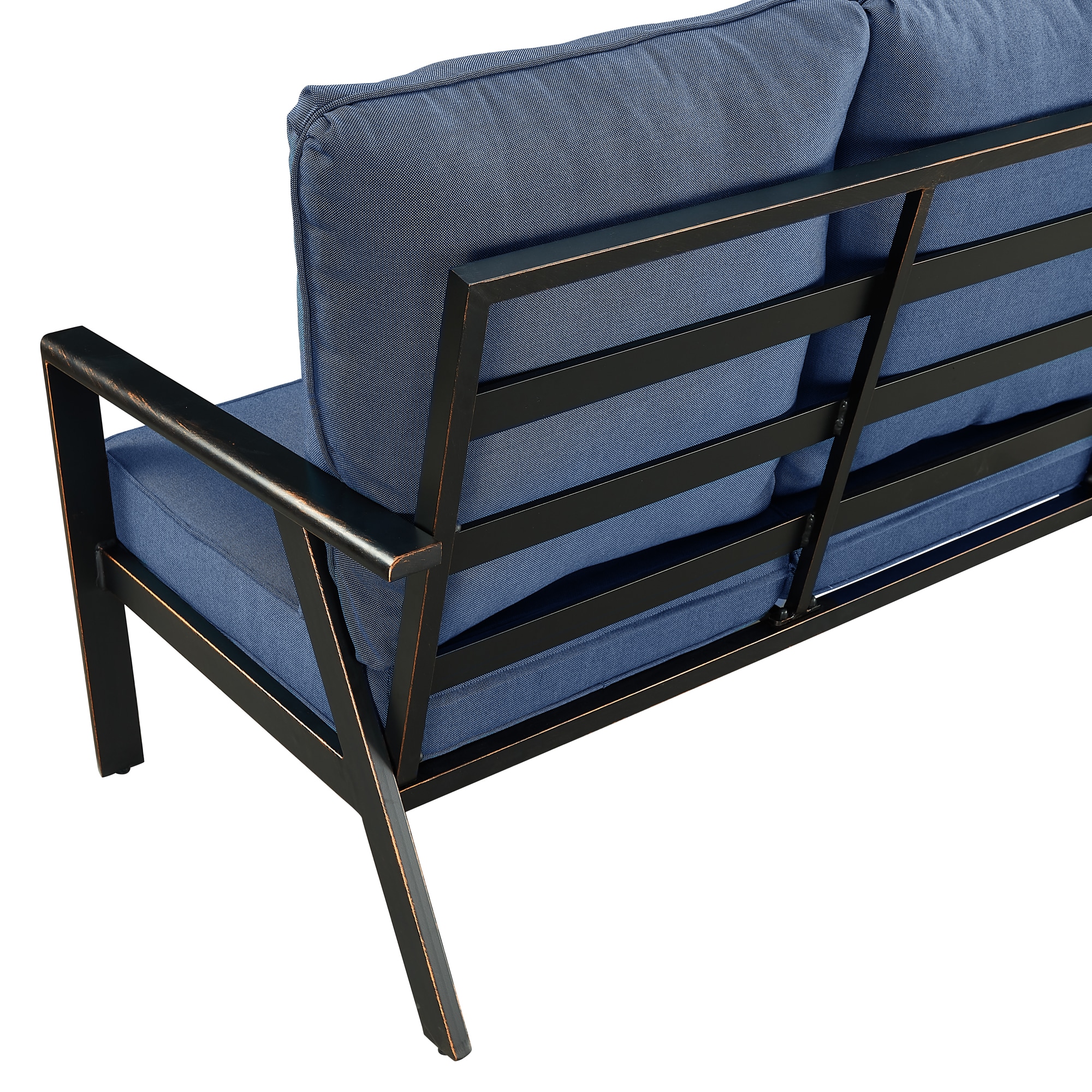 Oakland Living LUX-LS-BLCU-AC Patio-Sofas-Daybeds - View #5