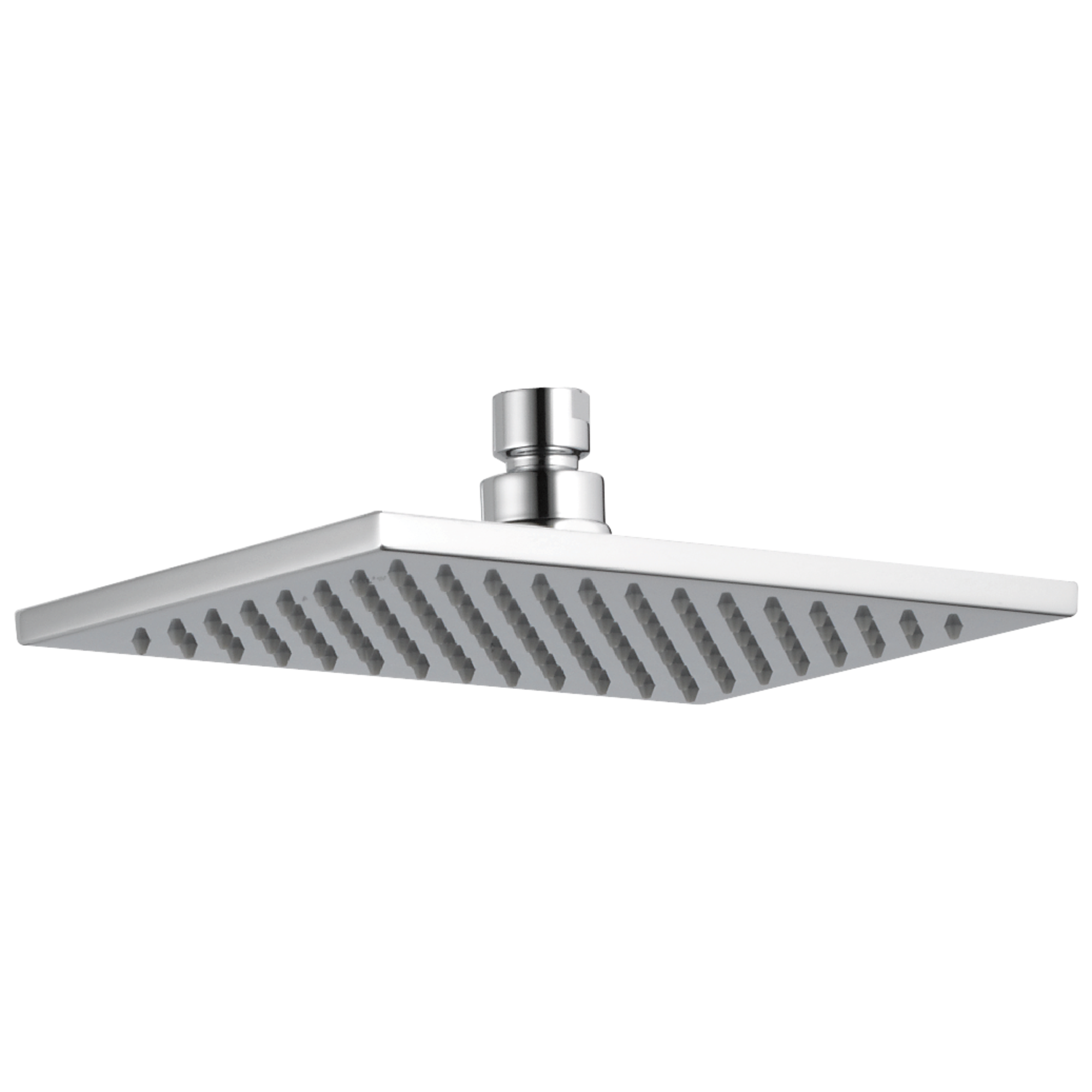 Delta RP91363PR Vero 1.0 -Spray Lumicoat Chrome 8.656-in Square Fixed Rain Shower Head 1.75 GPM