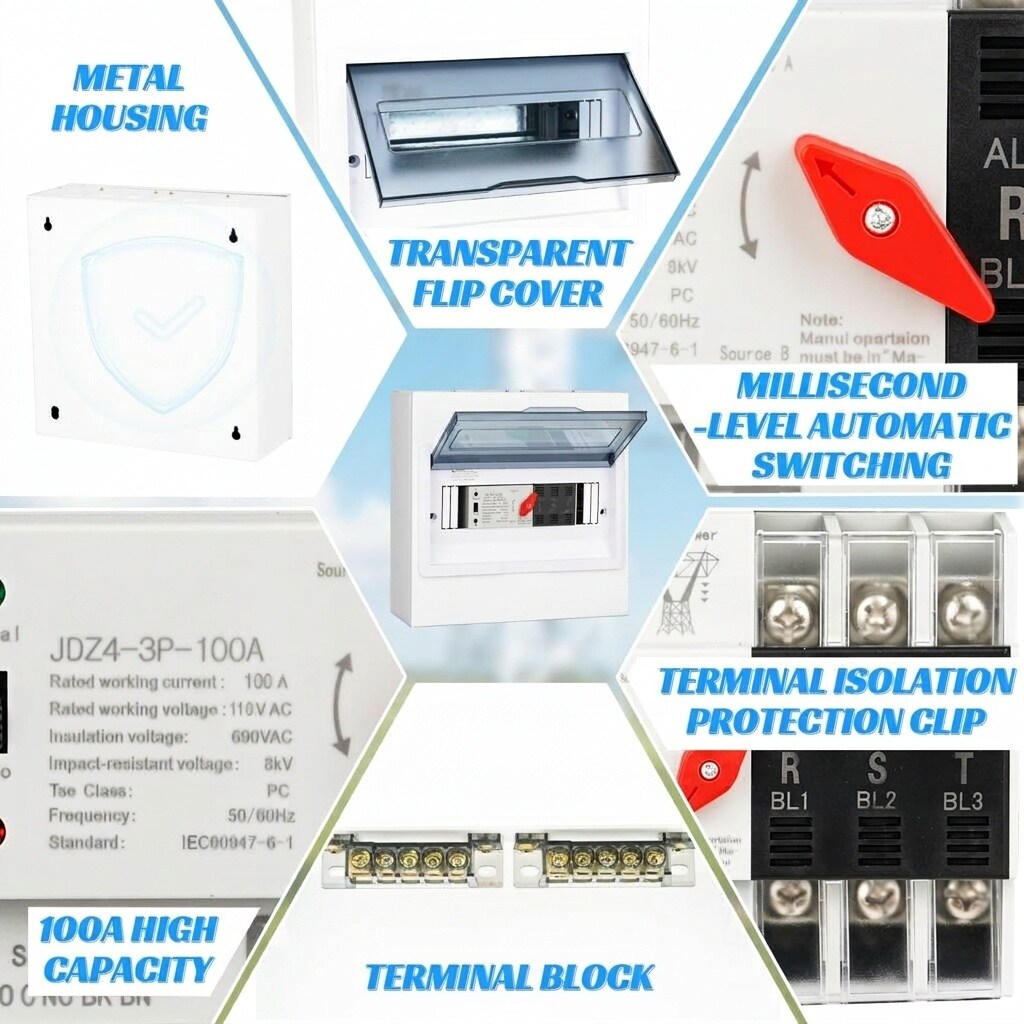 Misopily LMS0603M065 Transfer-Switch-Kit - View #2